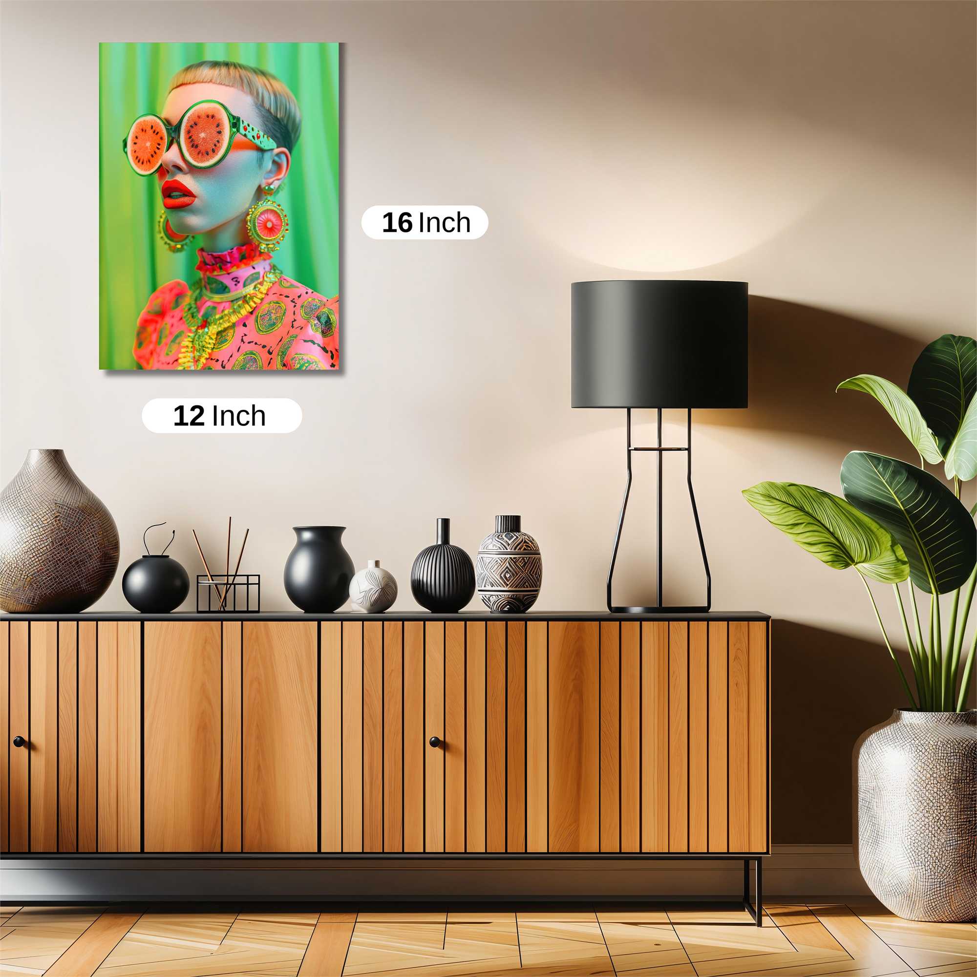 Watermelon Whimsy Safe Wall Magnetic / M