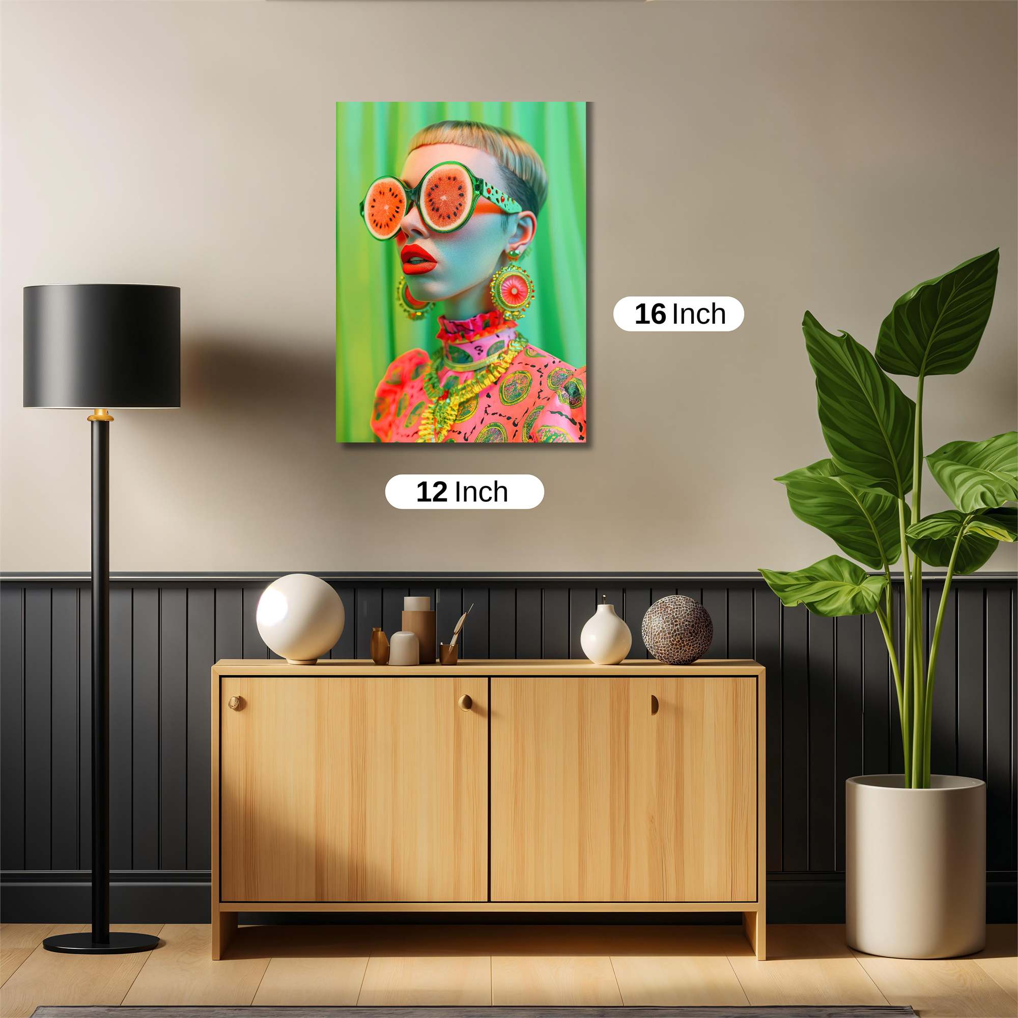 Watermelon Whimsy Safe Wall Magnetic / M