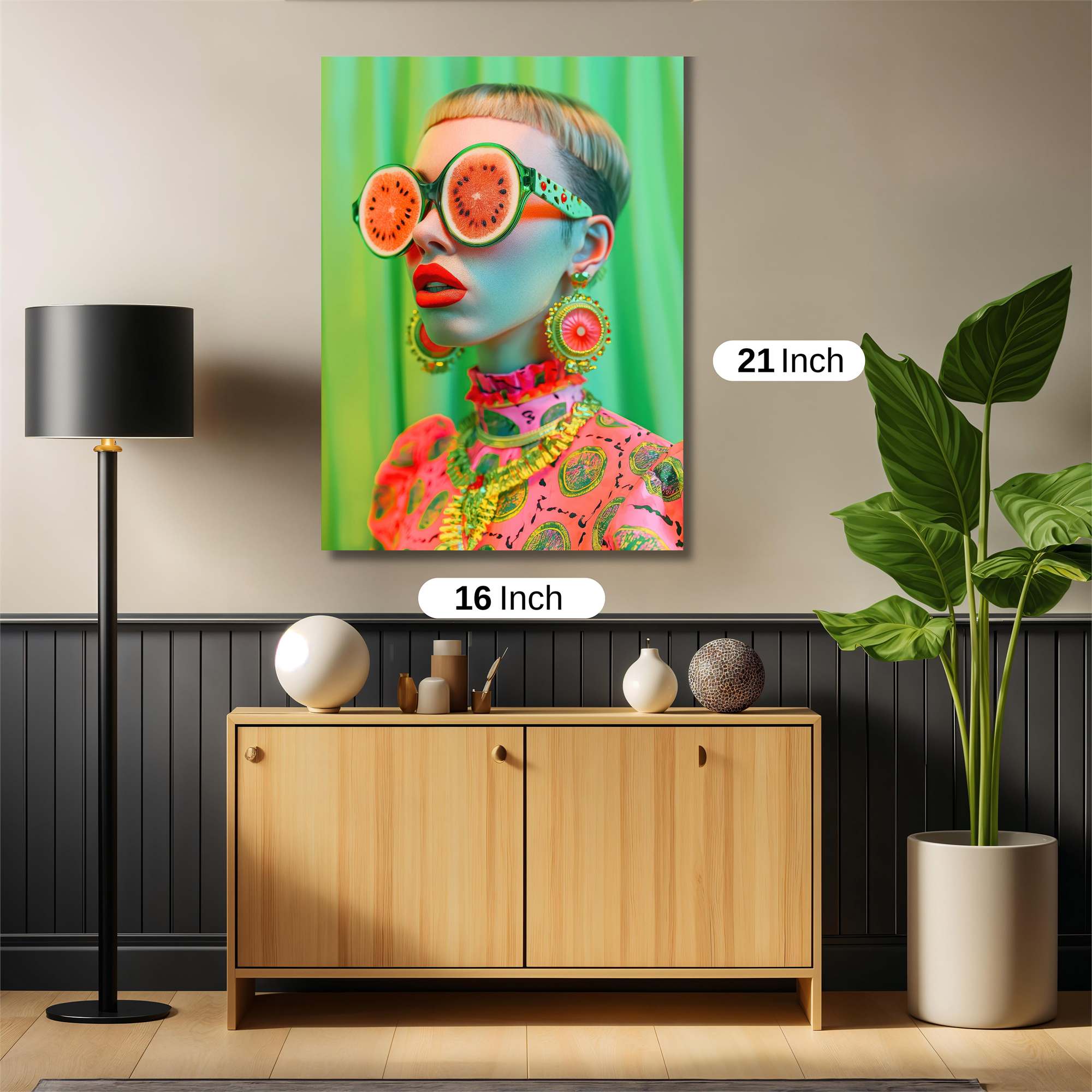 Watermelon Whimsy Safe Wall Magnetic / M
