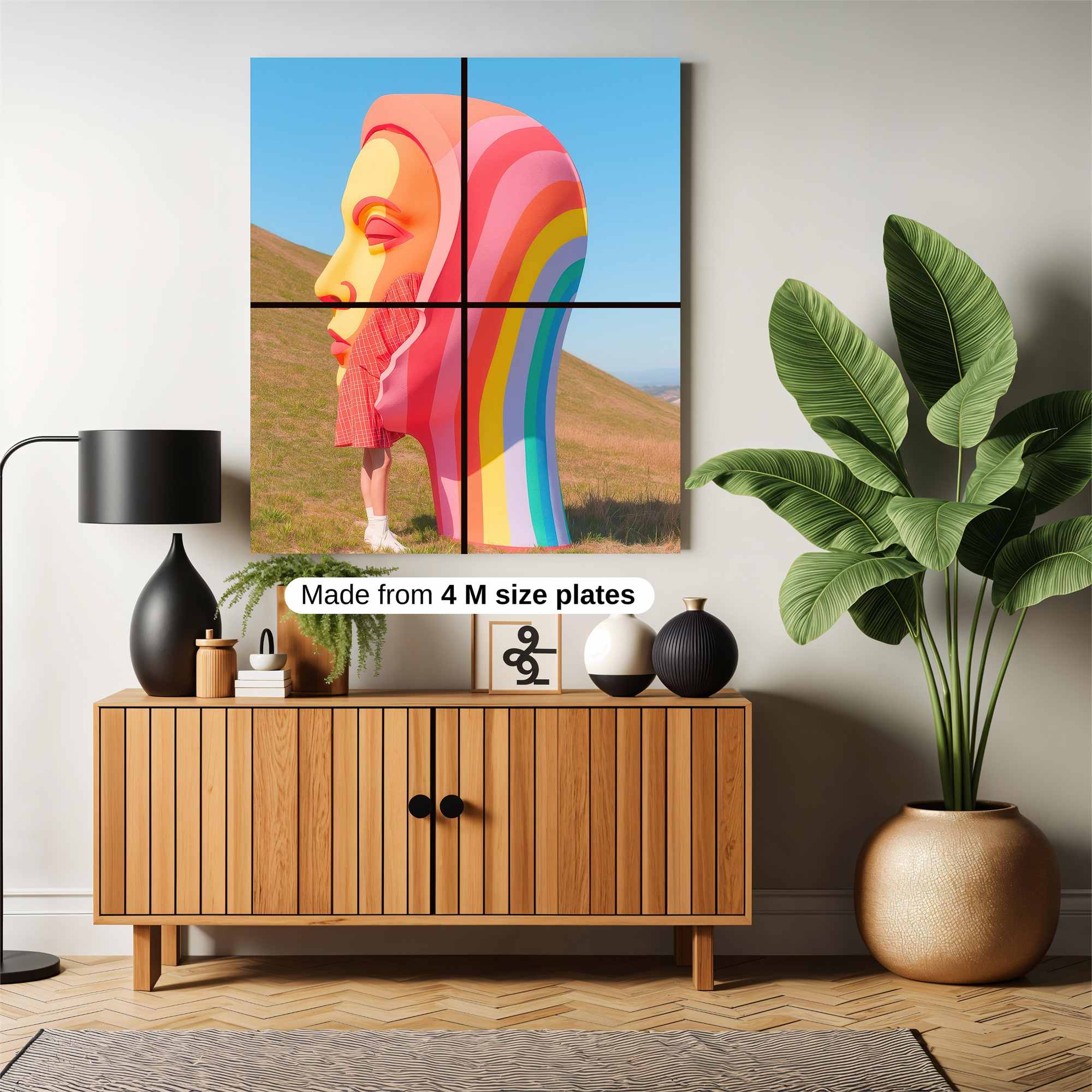 Rainbow Serenity Safe Wall Magnetic / M