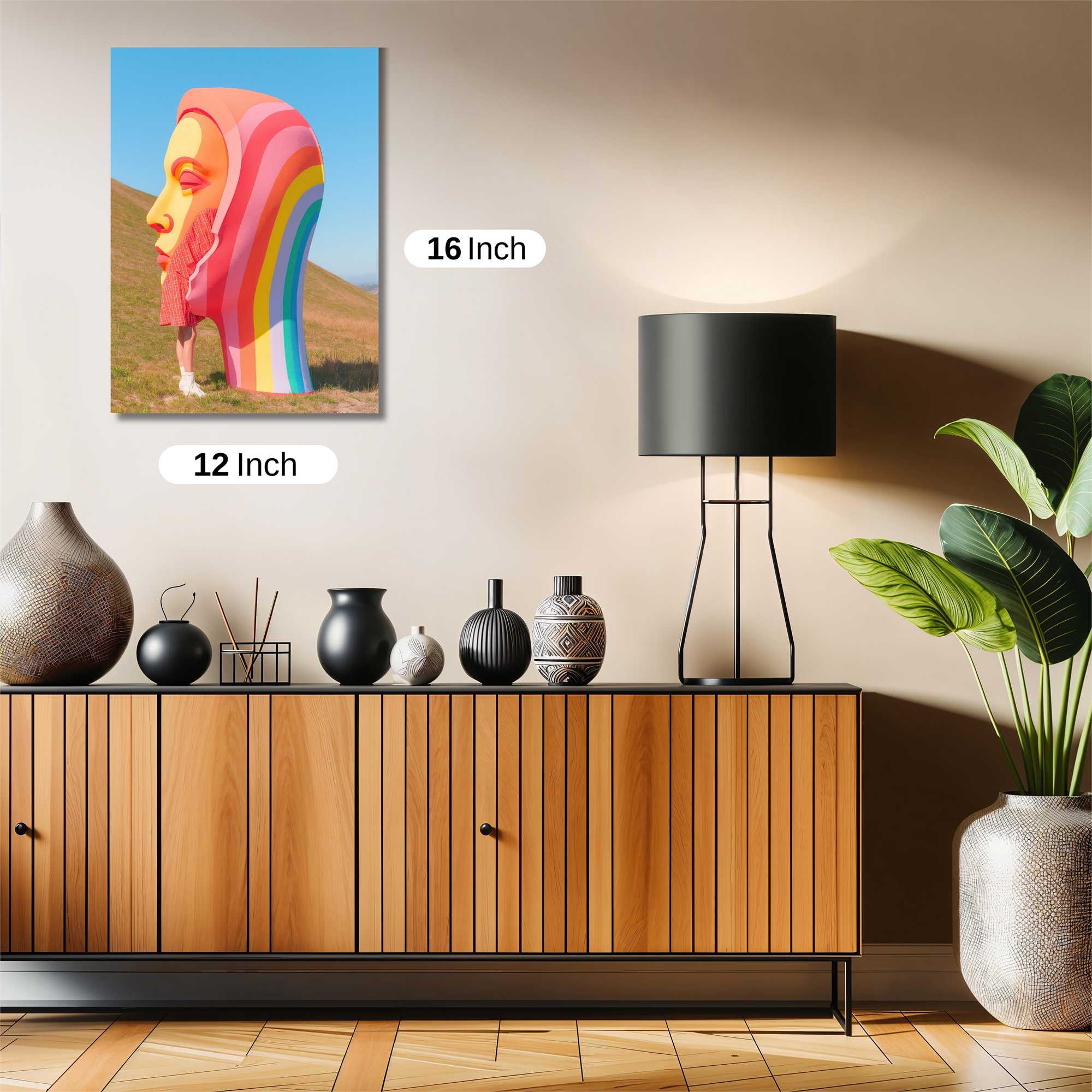 Rainbow Serenity Safe Wall Magnetic / M