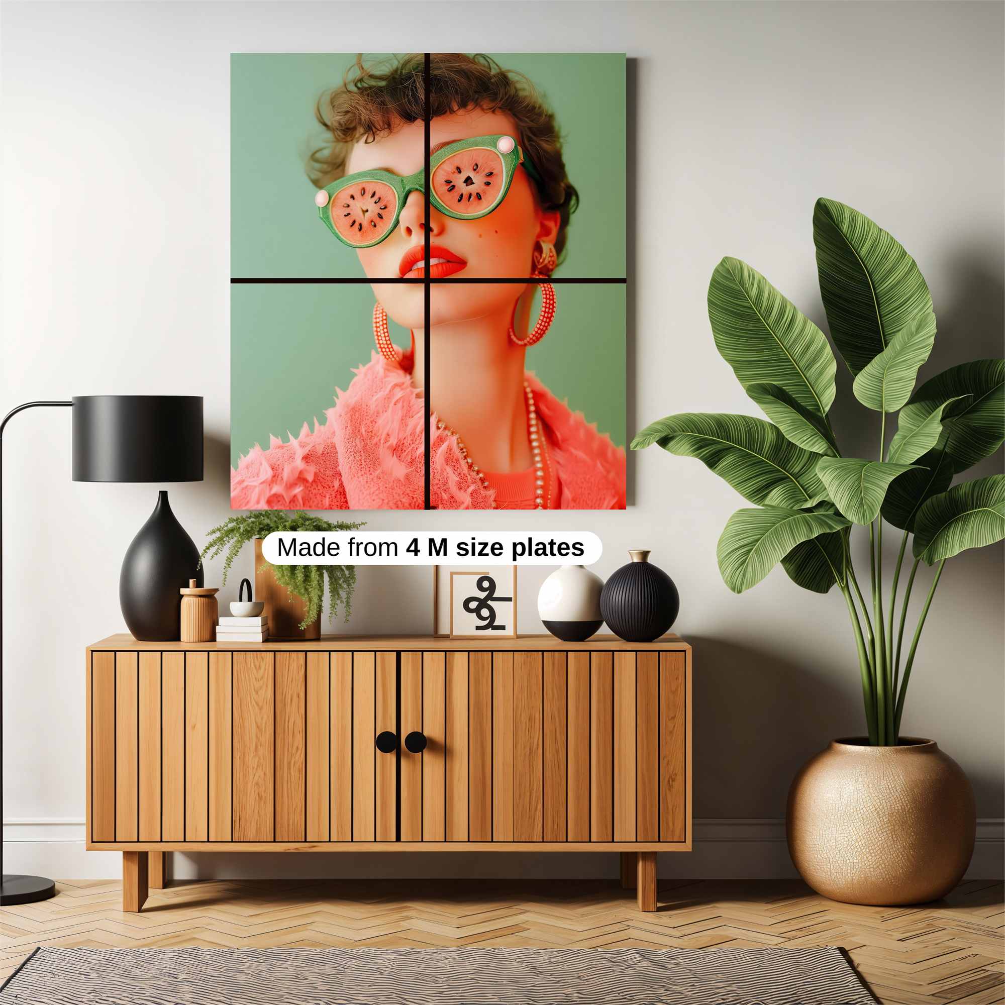 Watermelon Whimsy Safe Wall Magnetic / M