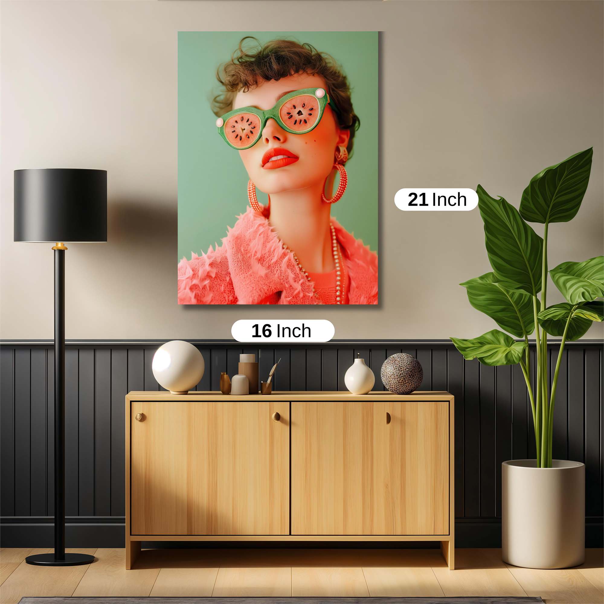 Watermelon Whimsy Safe Wall Magnetic / M
