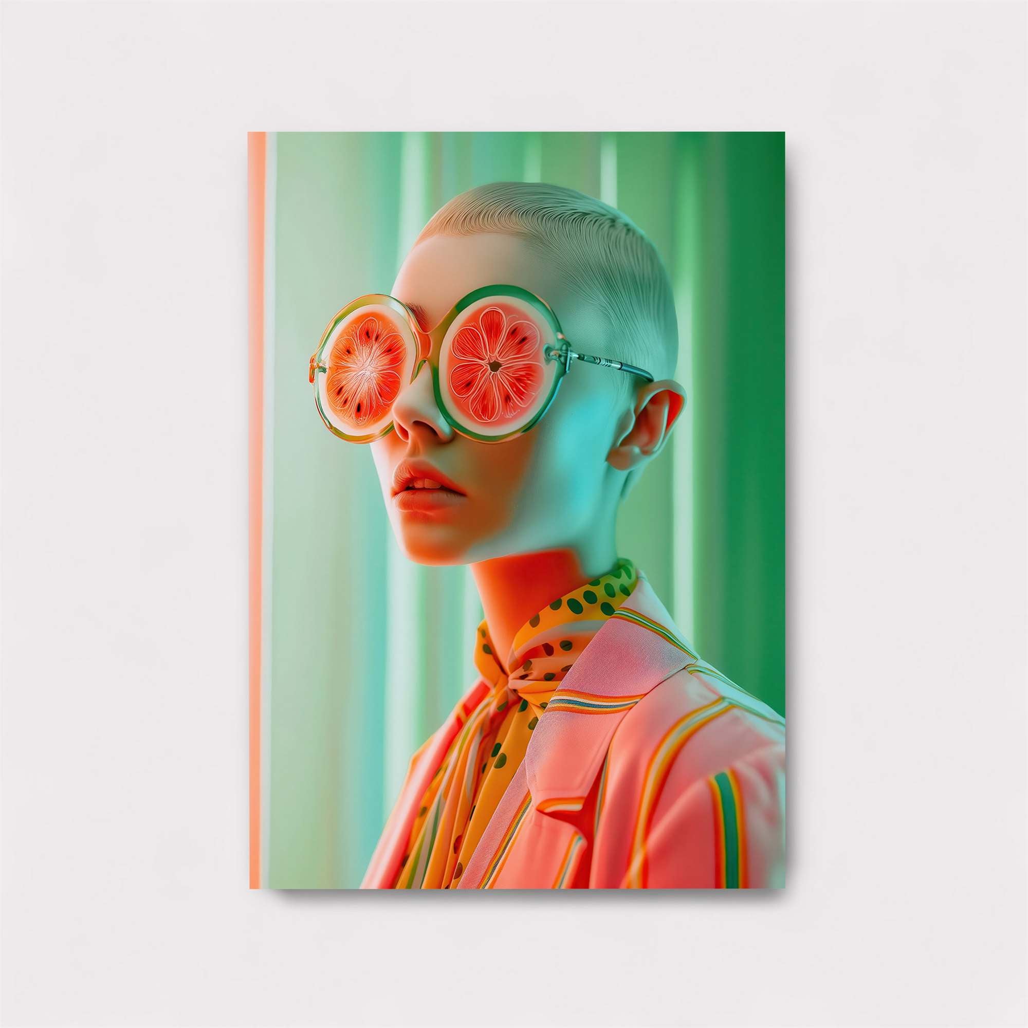 Grapefruit Whimsy Safe Wall Magnetic / M
