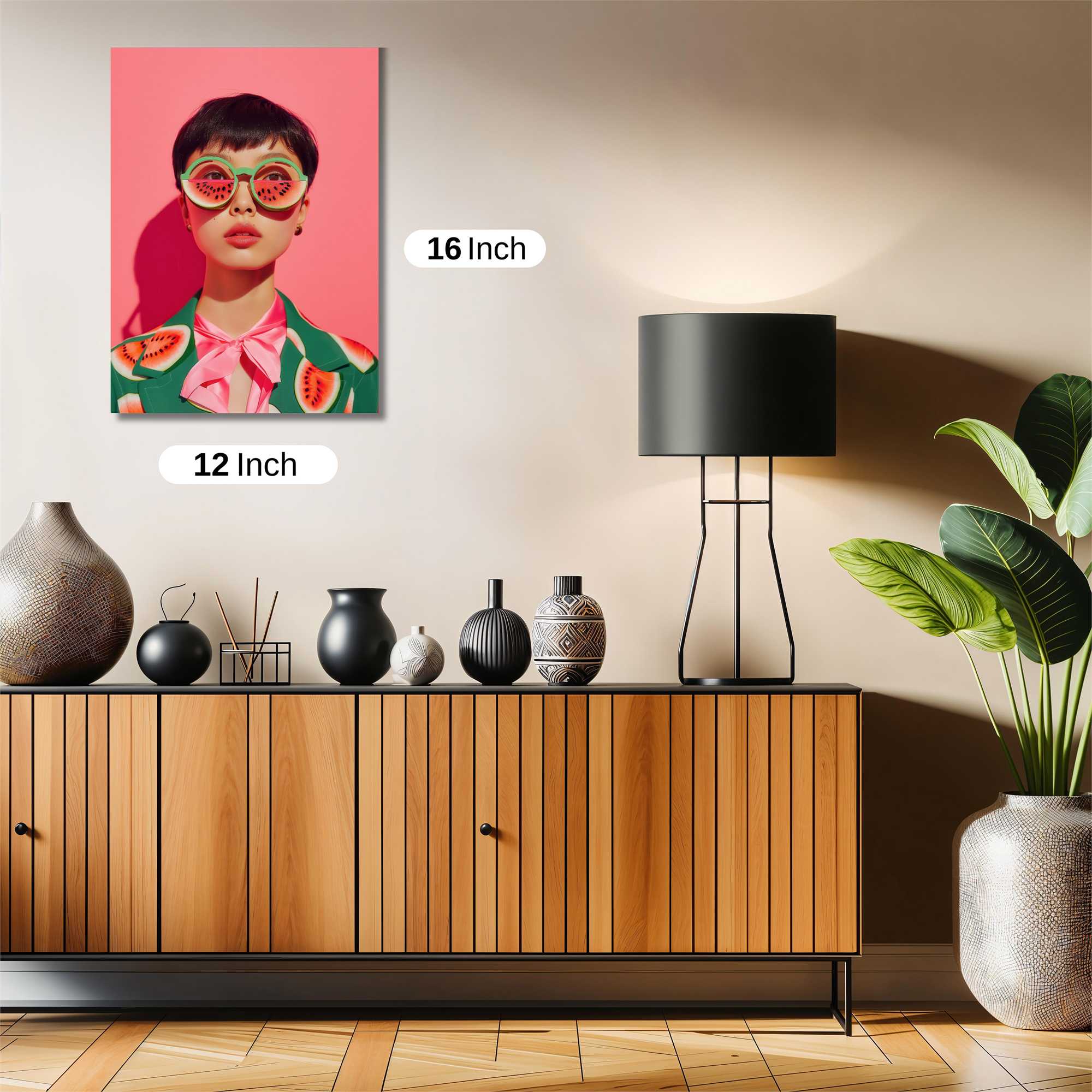 Watermelon Whimsy Safe Wall Magnetic / M