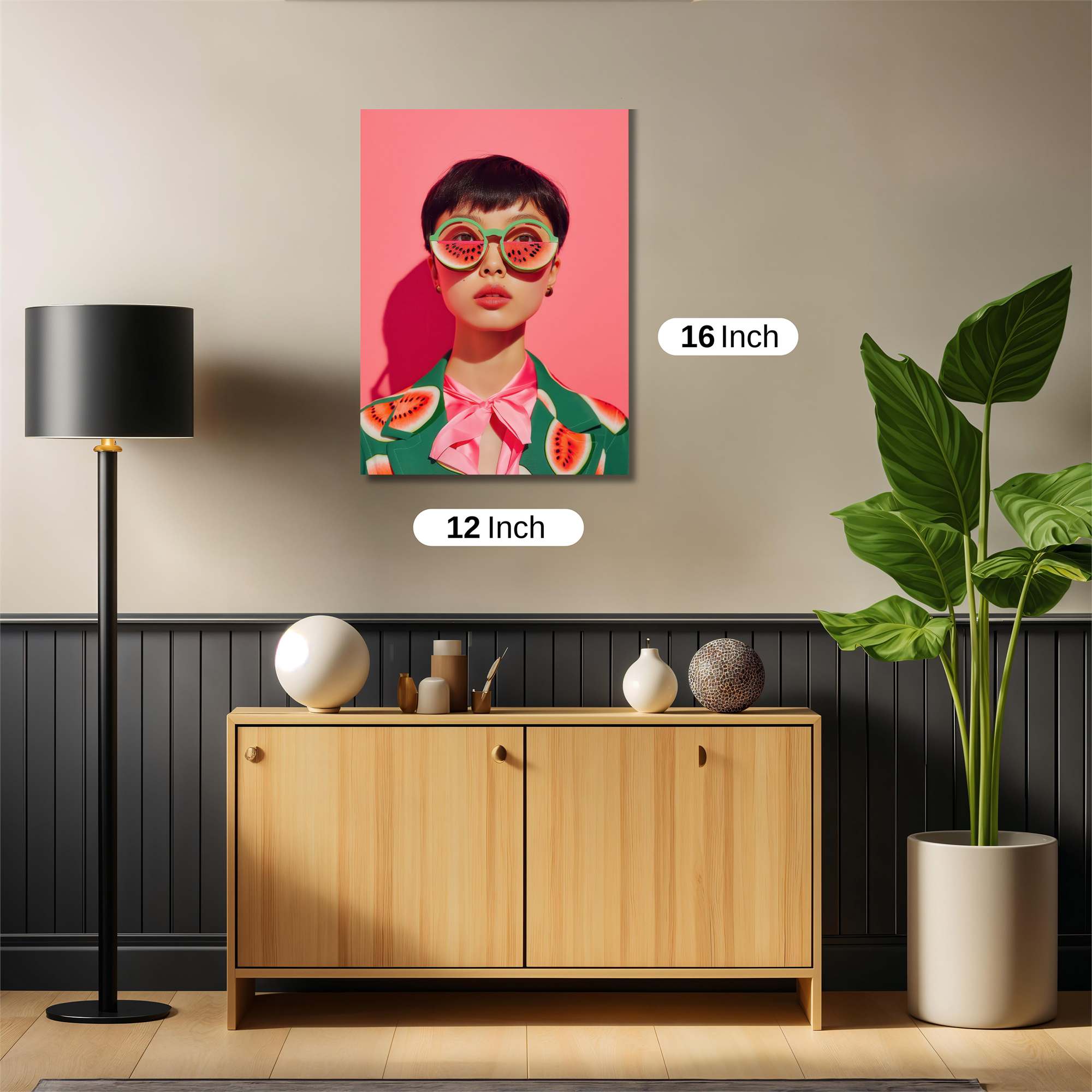 Watermelon Whimsy Safe Wall Magnetic / M
