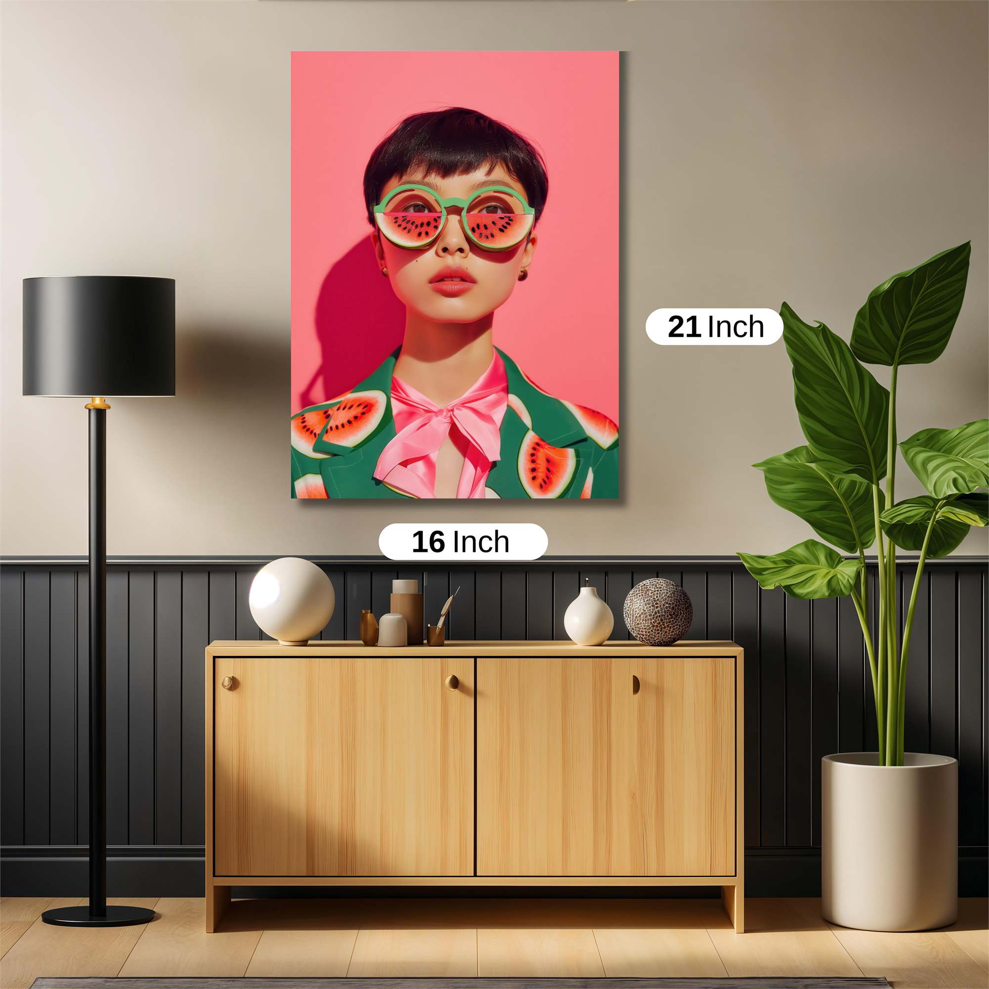 Watermelon Whimsy Safe Wall Magnetic / M