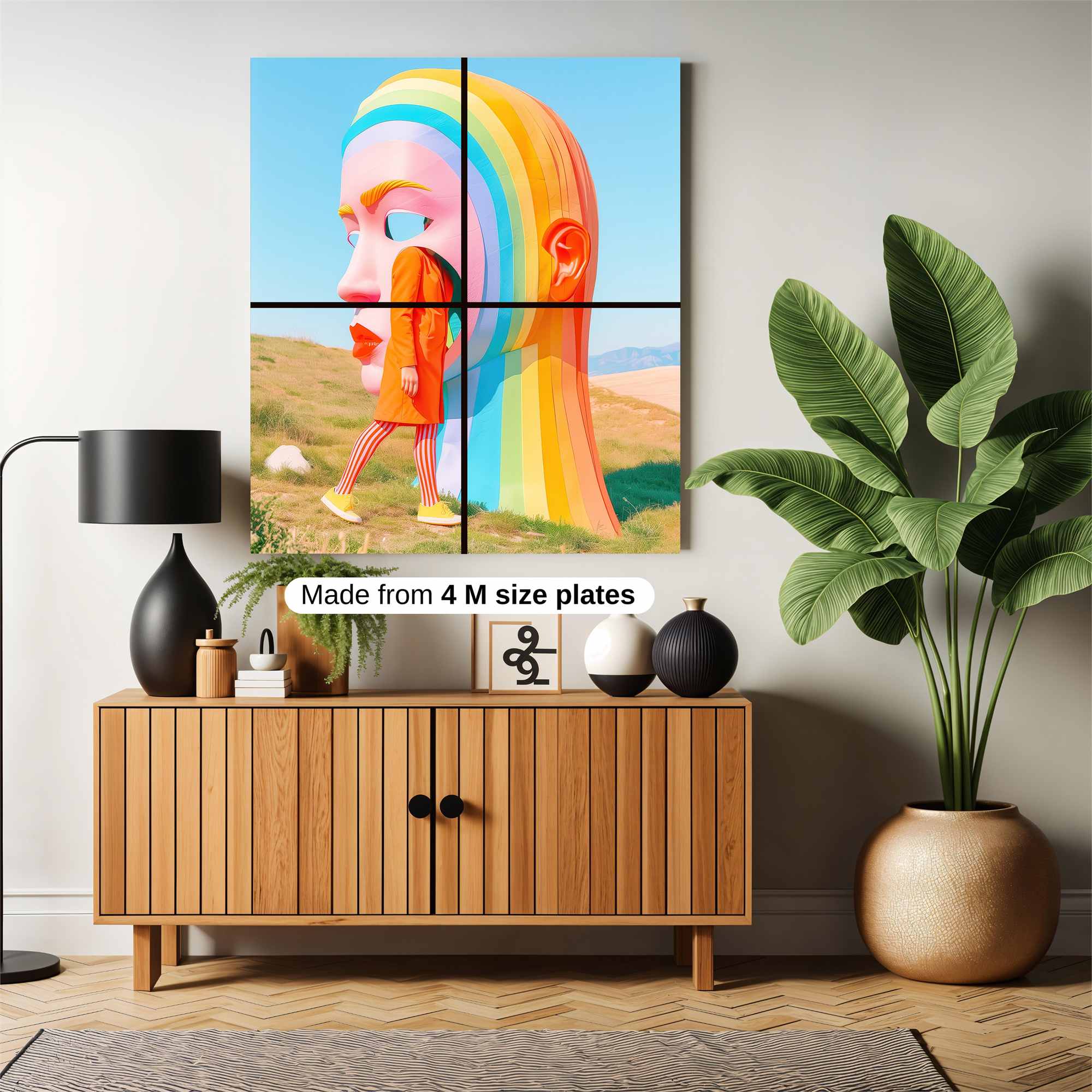 Surreal Serenity Safe Wall Magnetic / M