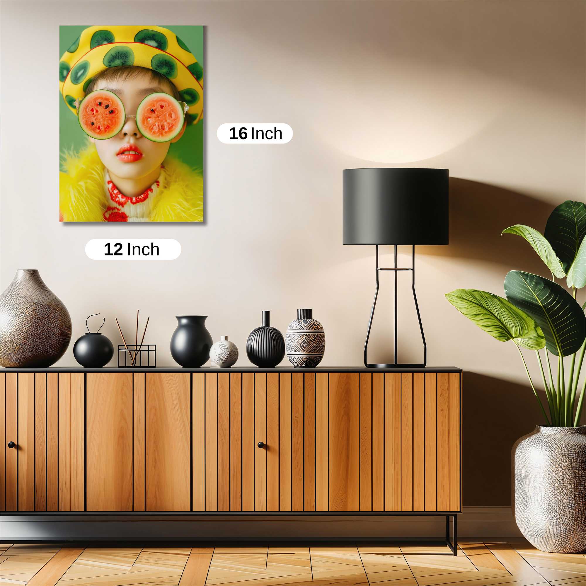 Watermelon Whimsy Safe Wall Magnetic / M