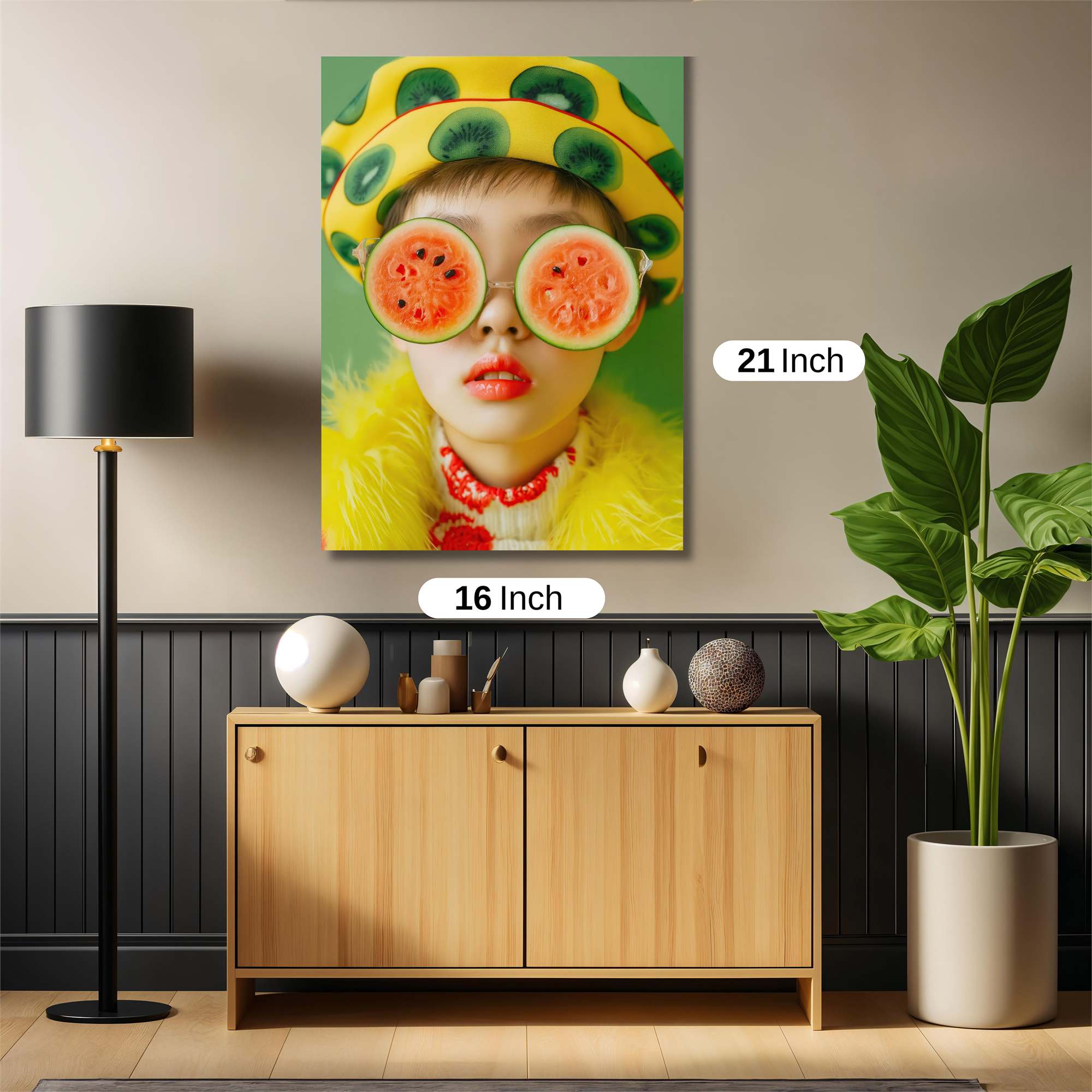 Watermelon Whimsy Safe Wall Magnetic / M