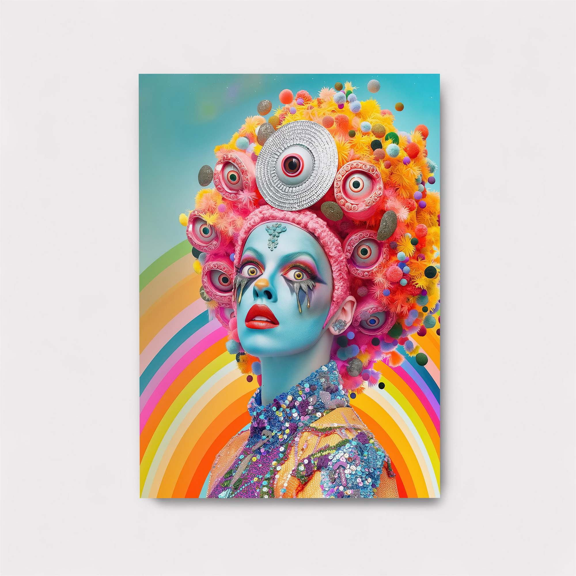 Psychedelic Dream Safe Wall Magnetic / M