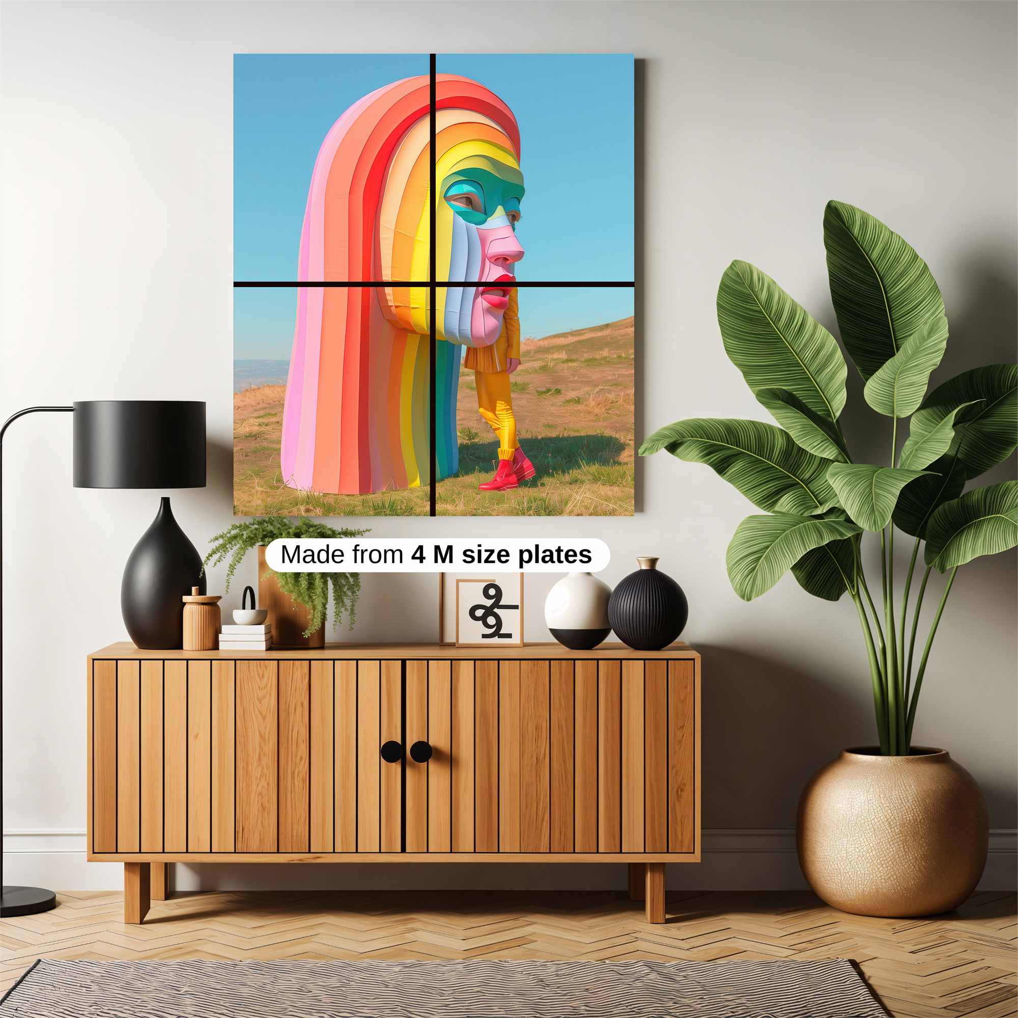 Rainbow Serenity Safe Wall Magnetic / M