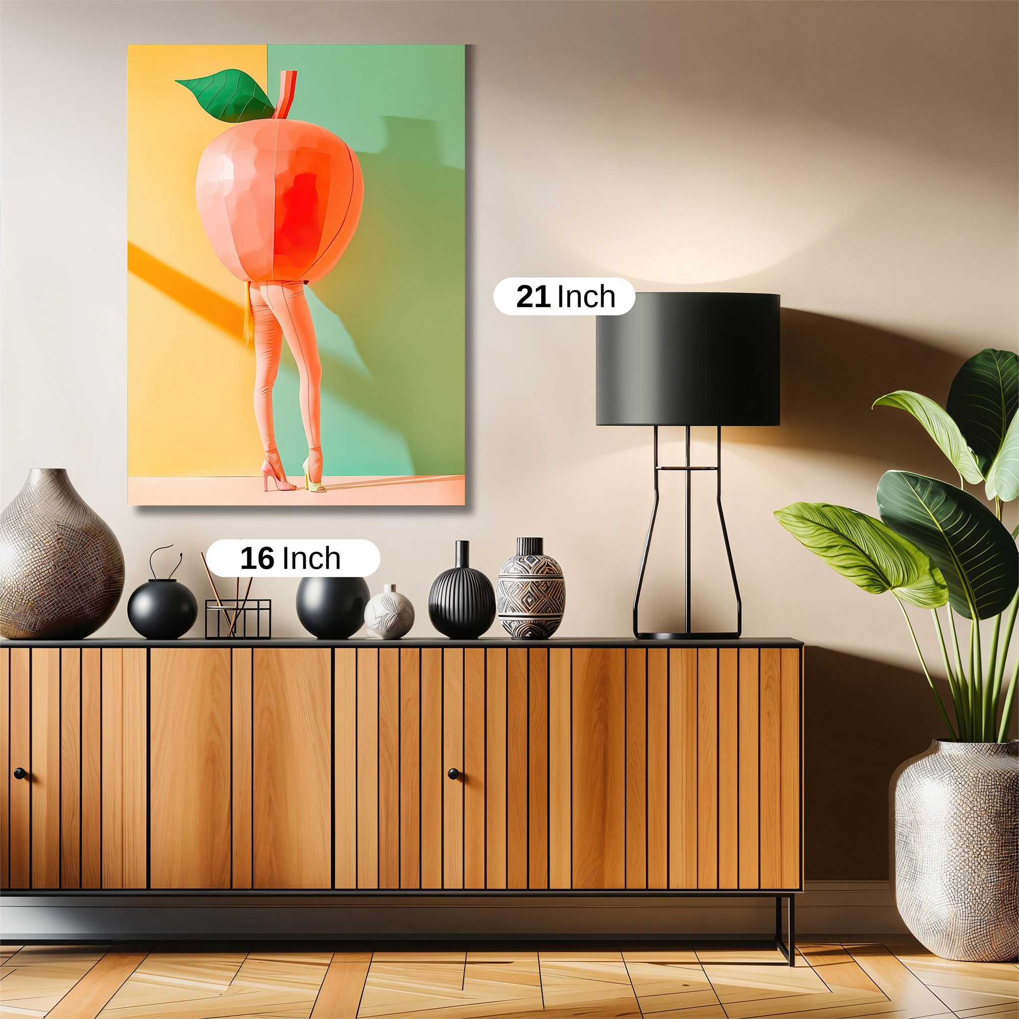 Apple Whimsy Safe Wall Magnetic / M