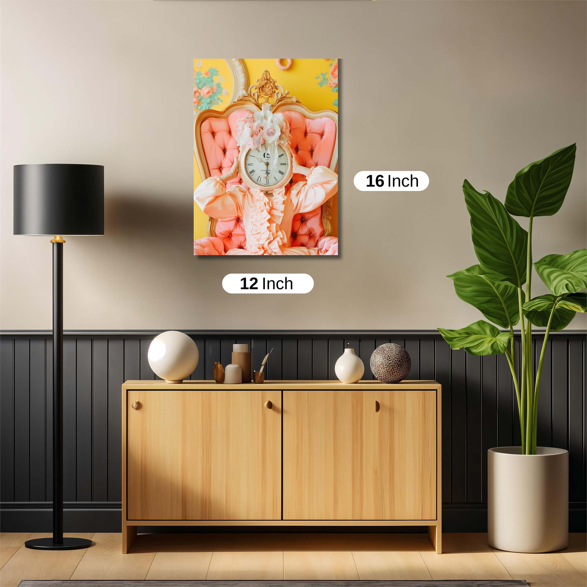 Clock Royalty Safe Wall Magnetic / M