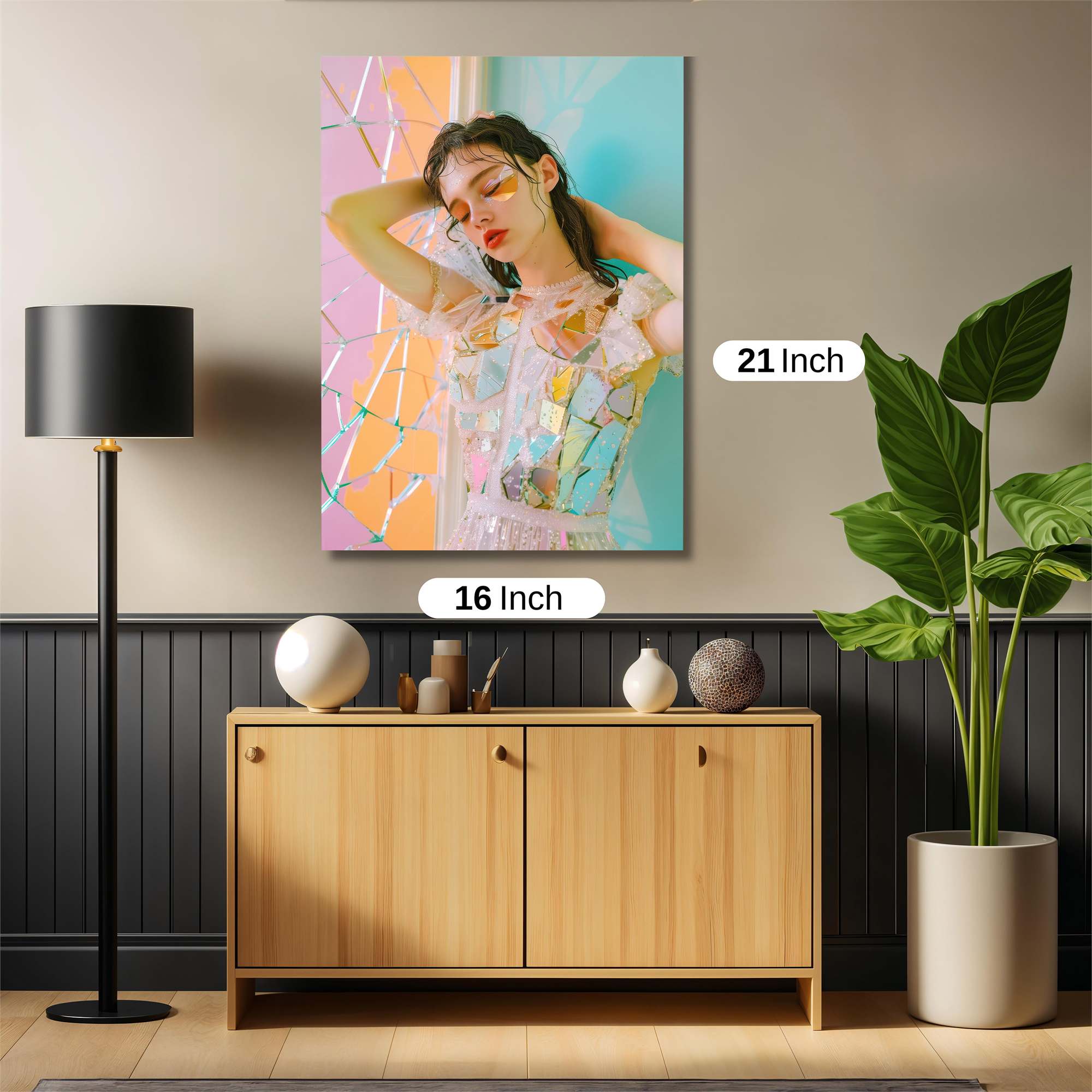 Mosaic Dream Safe Wall Magnetic / M