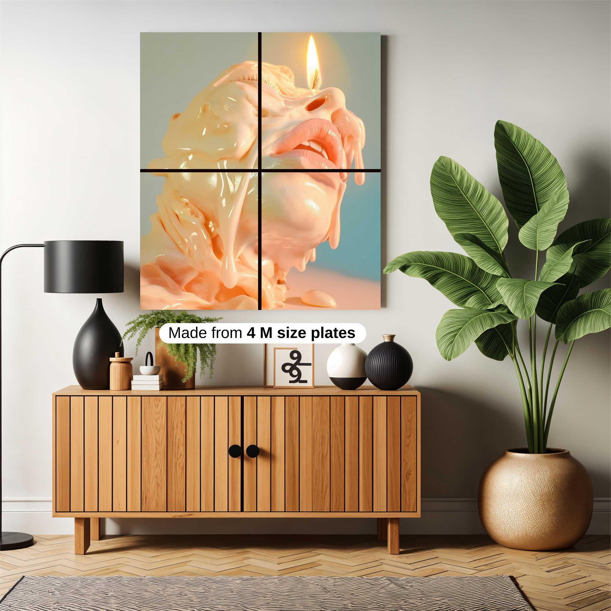 Candle Melt Safe Wall Magnetic / M