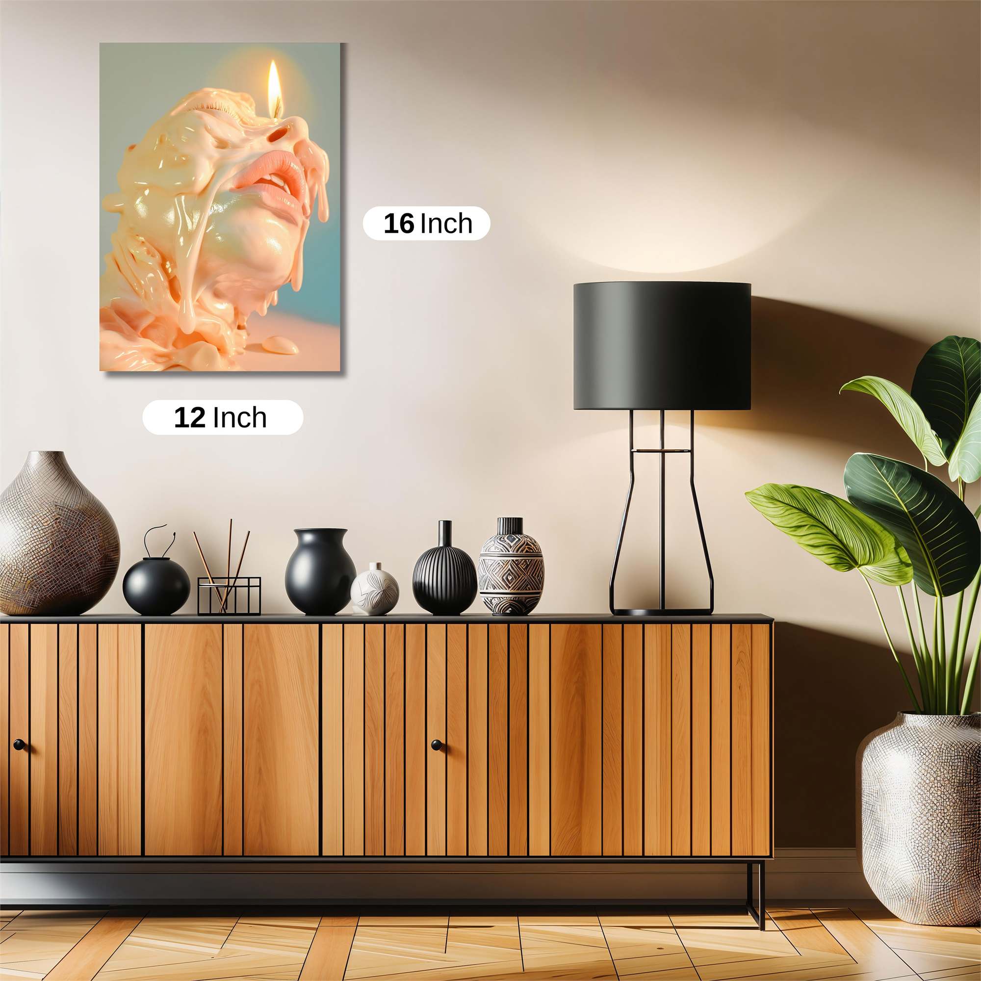Candle Melt Safe Wall Magnetic / M
