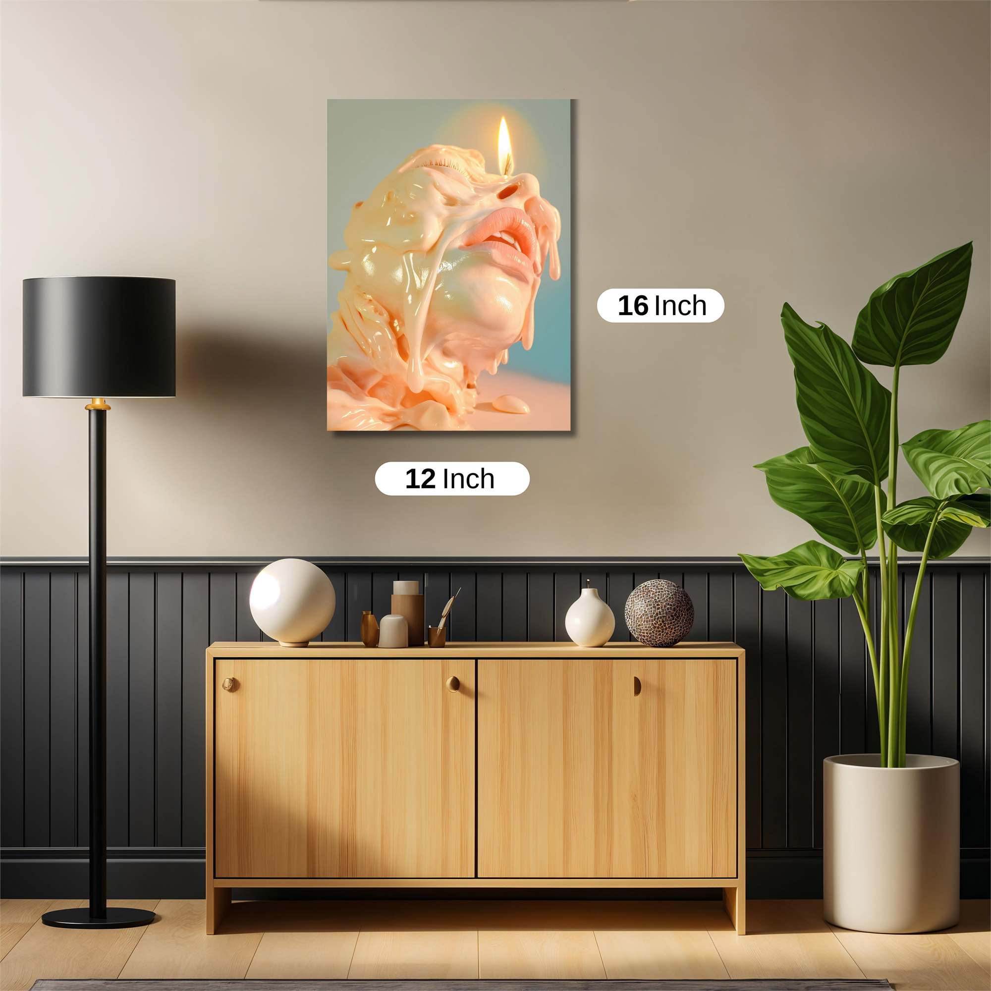 Candle Melt Safe Wall Magnetic / M