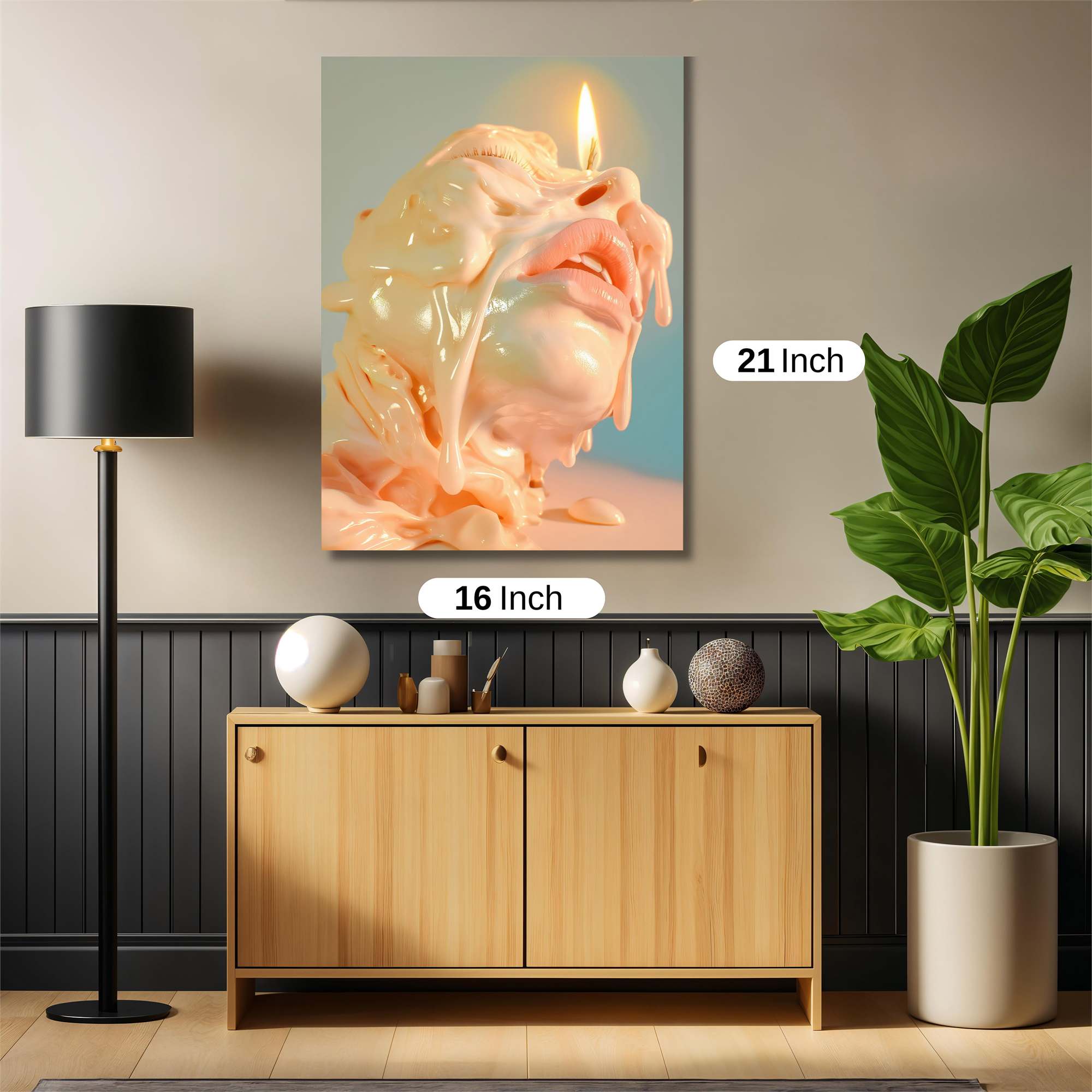 Candle Melt Safe Wall Magnetic / M