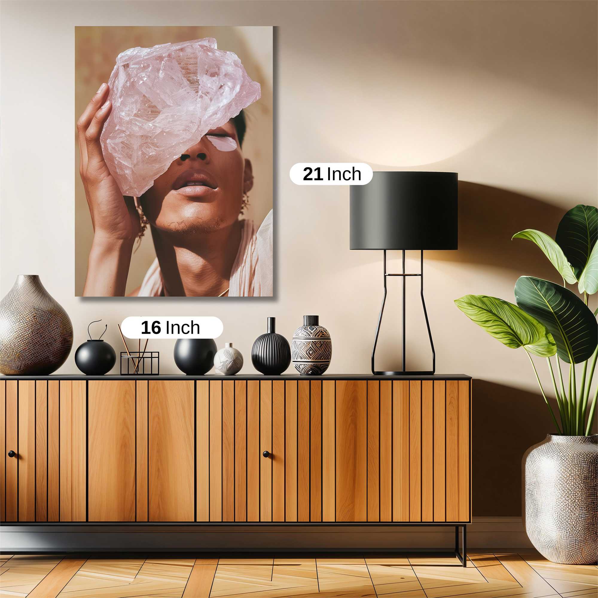 Crystal Serenity Safe Wall Magnetic / M