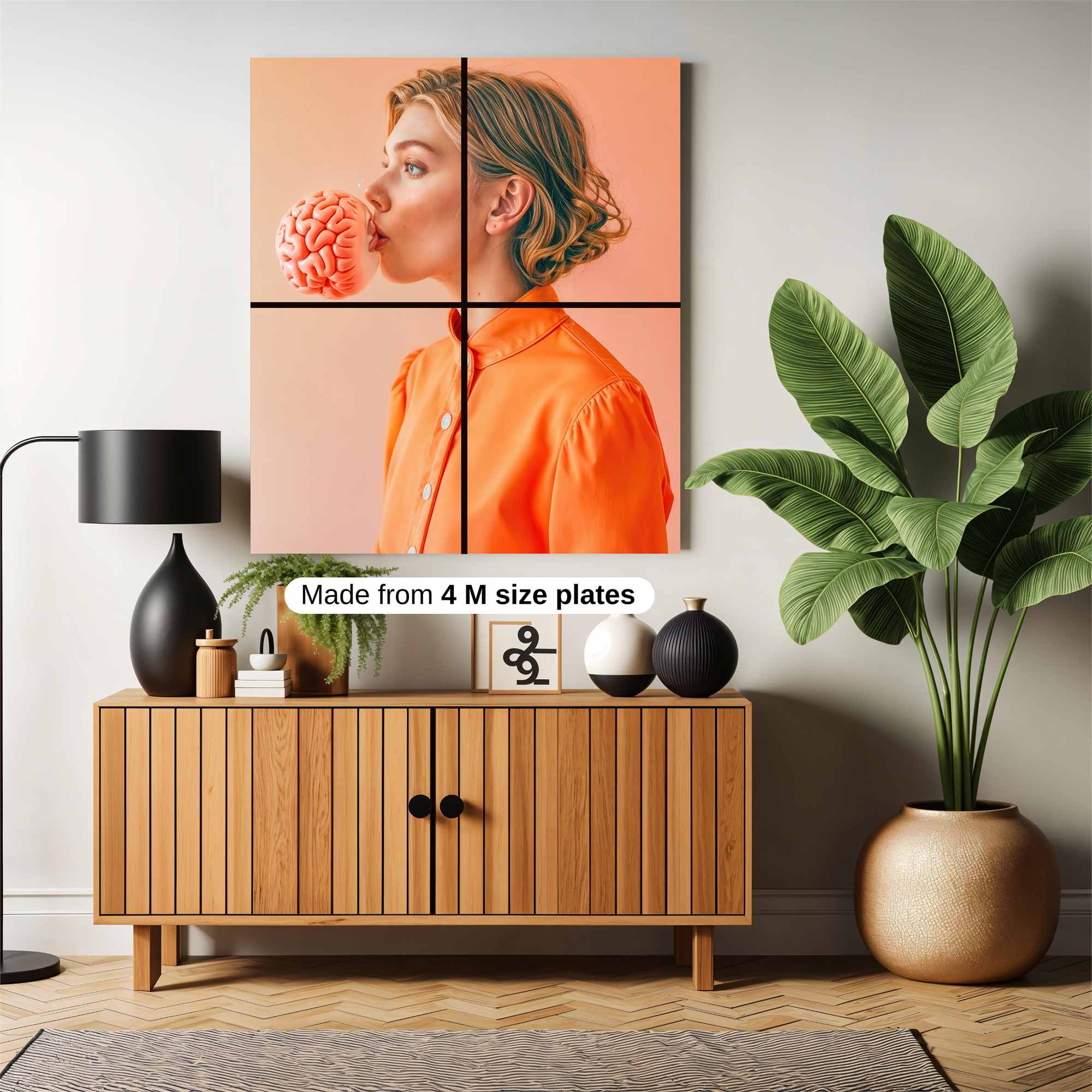 Brain Whimsy Safe Wall Magnetic / M