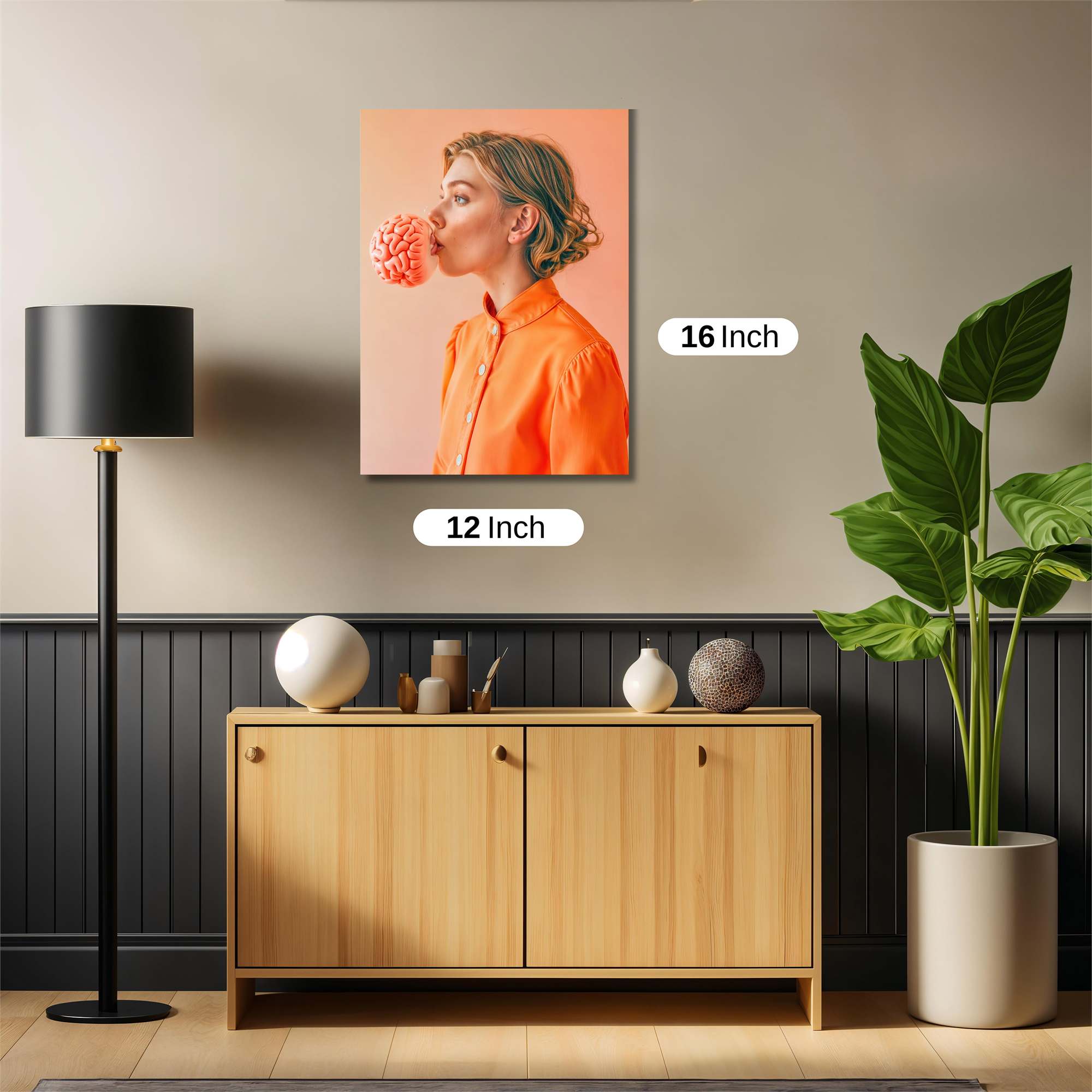 Brain Whimsy Safe Wall Magnetic / M