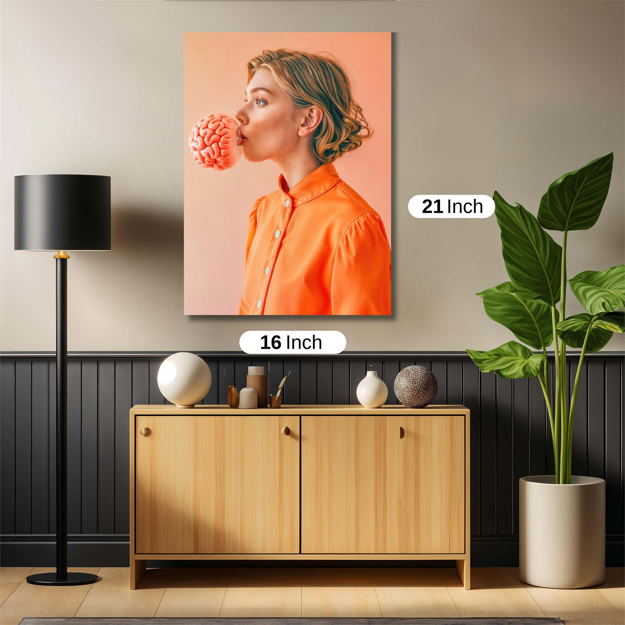 Brain Whimsy Safe Wall Magnetic / M
