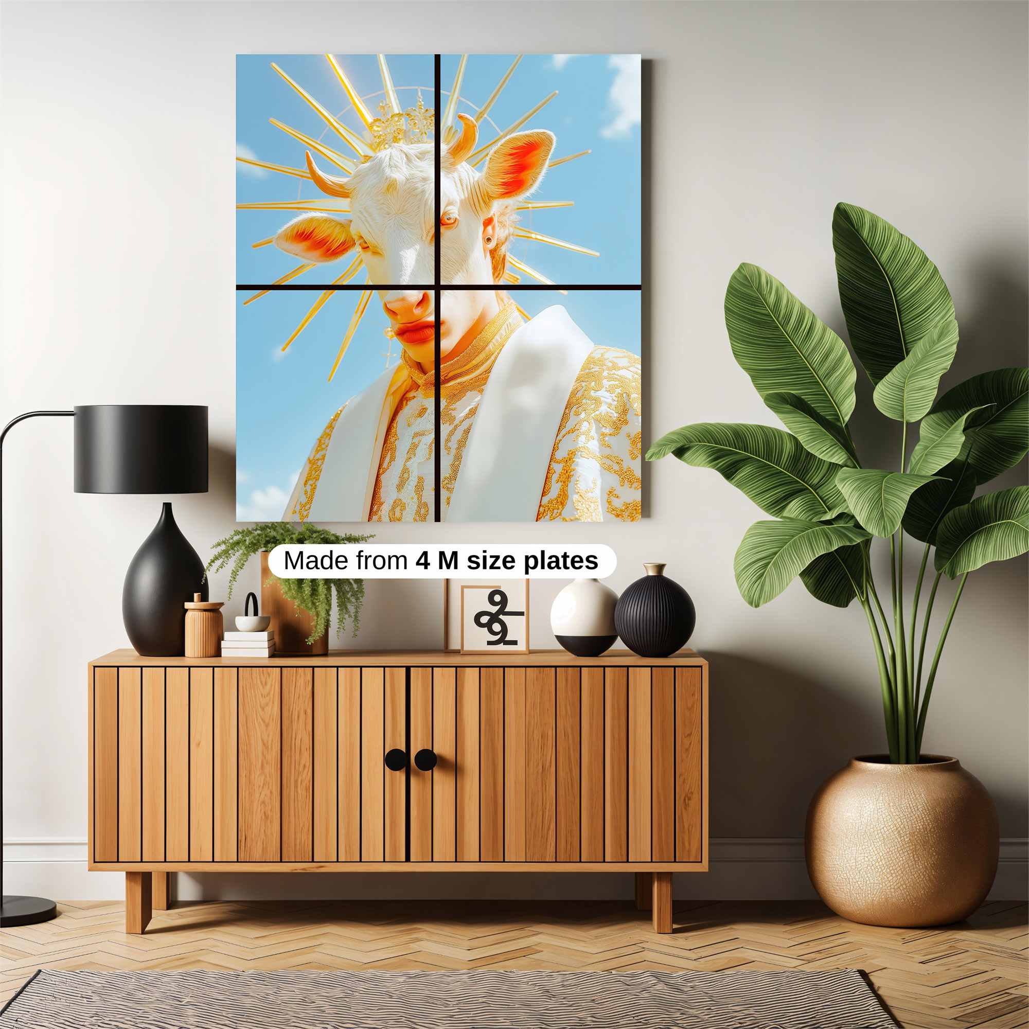 Divine Bovine Safe Wall Magnetic / M