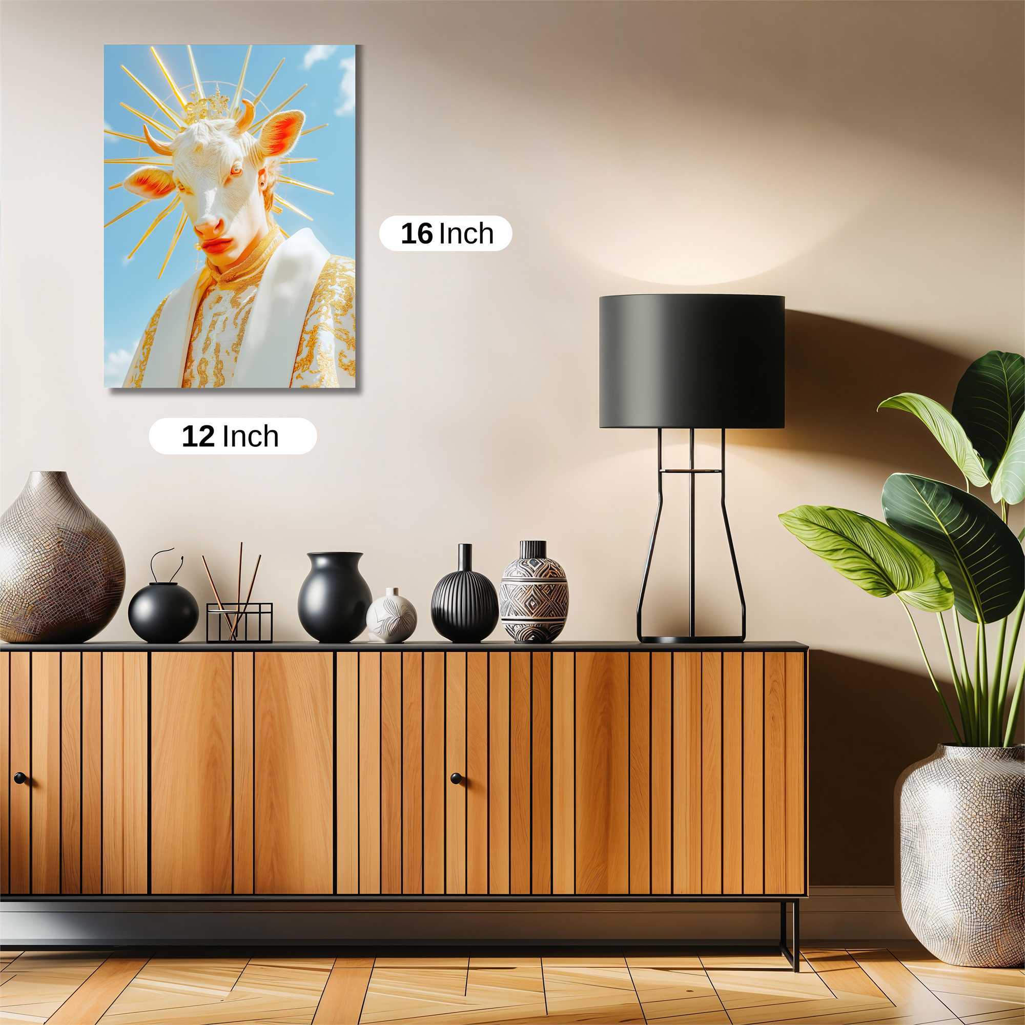 Divine Bovine Safe Wall Magnetic / M