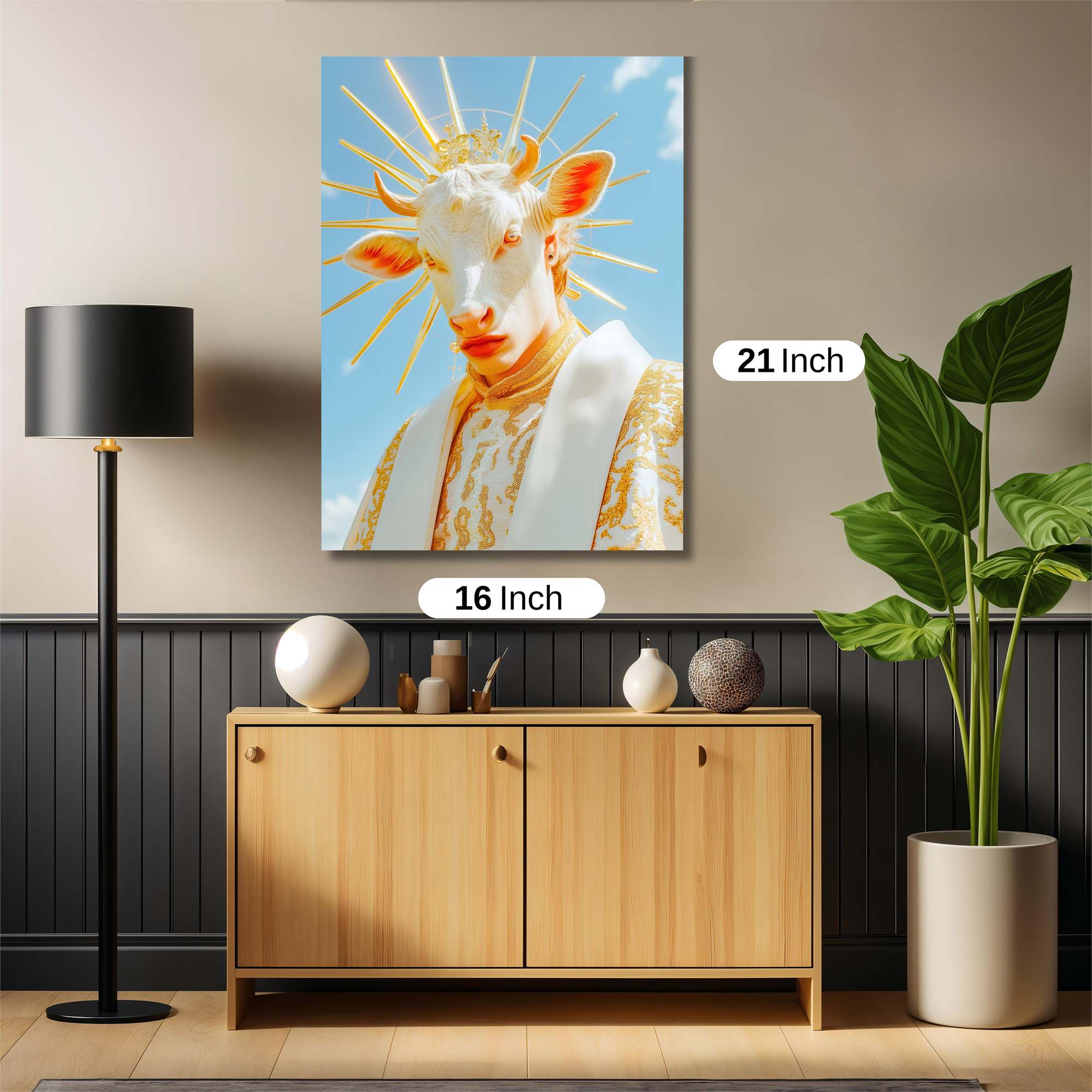 Divine Bovine Safe Wall Magnetic / M