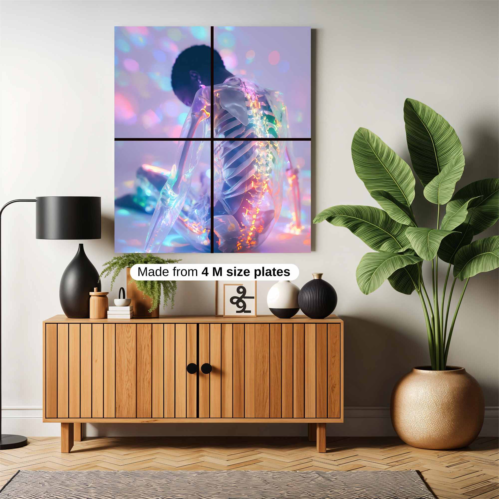 Skeleton Dream Safe Wall Magnetic / M