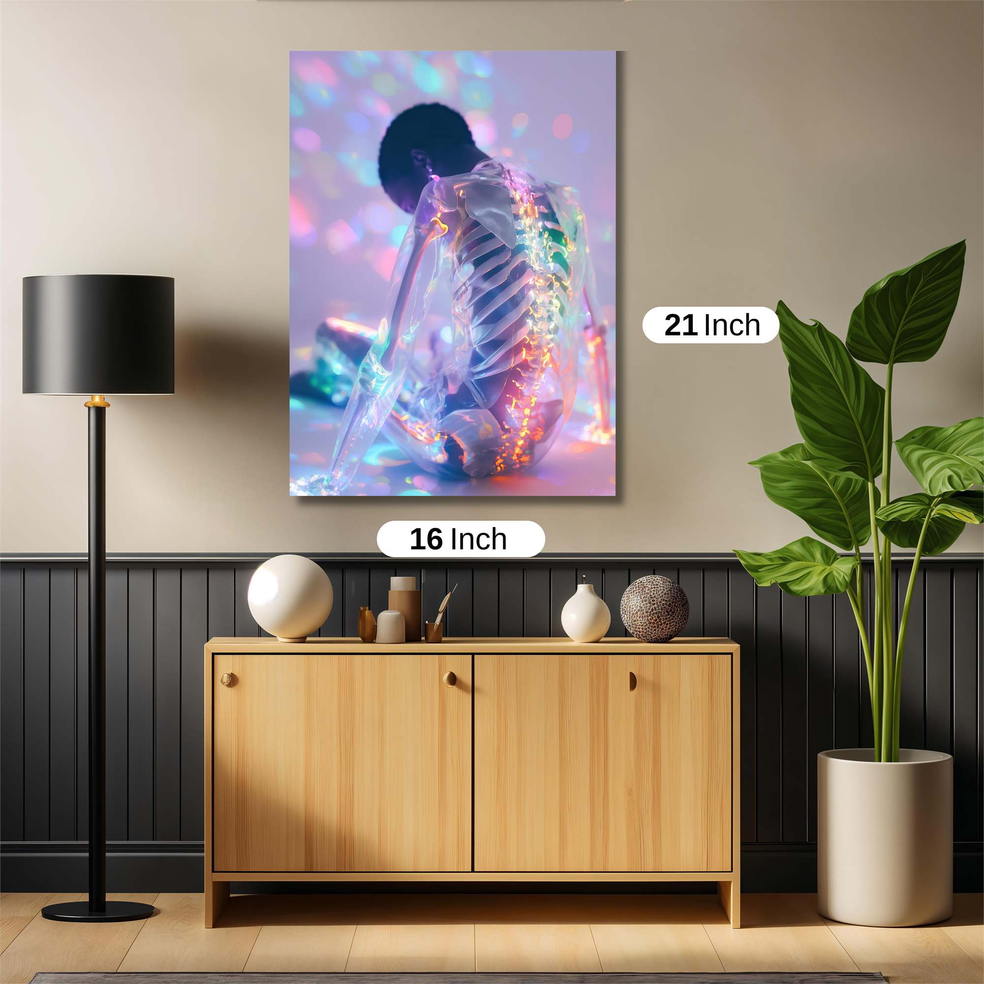 Skeleton Dream Safe Wall Magnetic / M