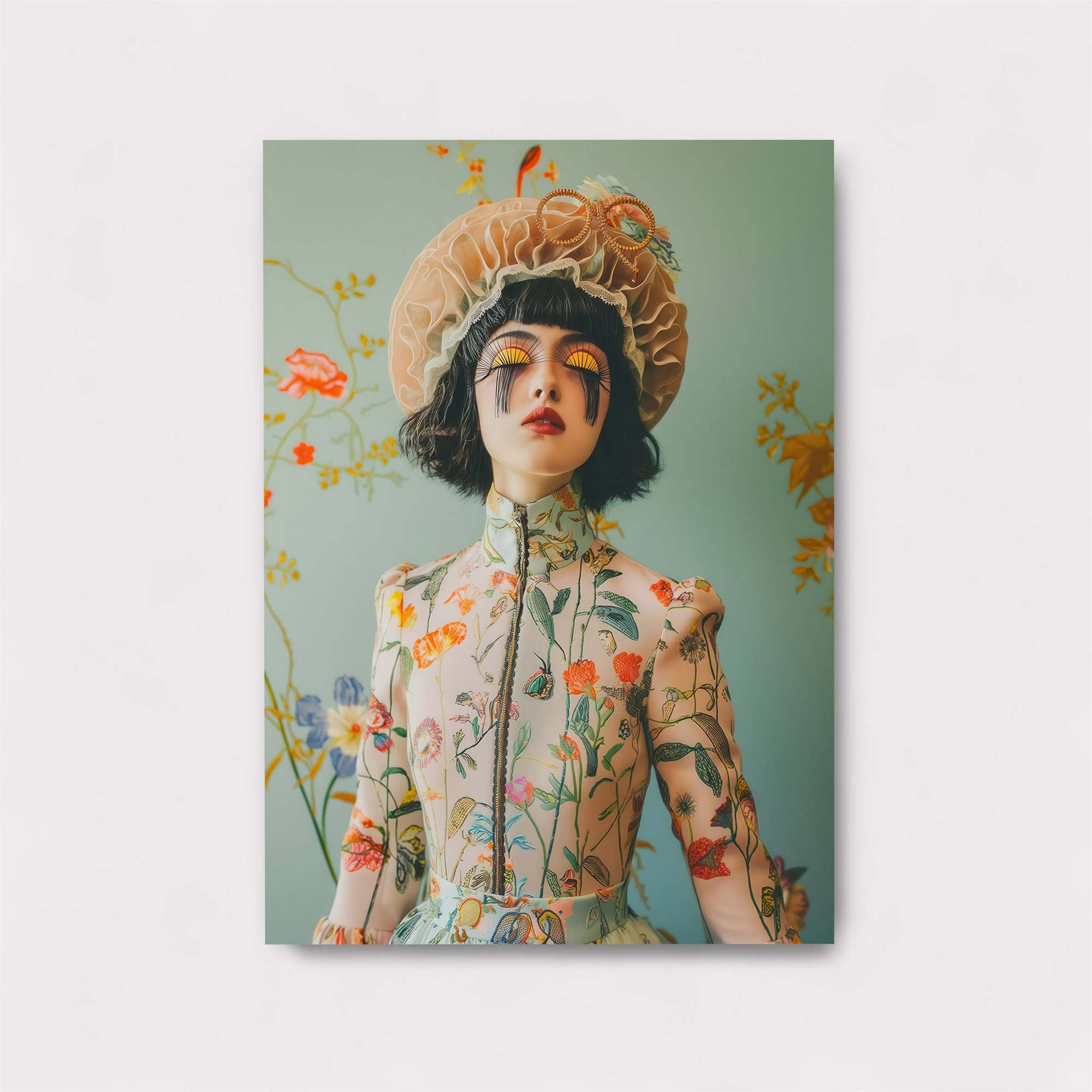 Floral Whimsy Safe Wall Magnetic / M