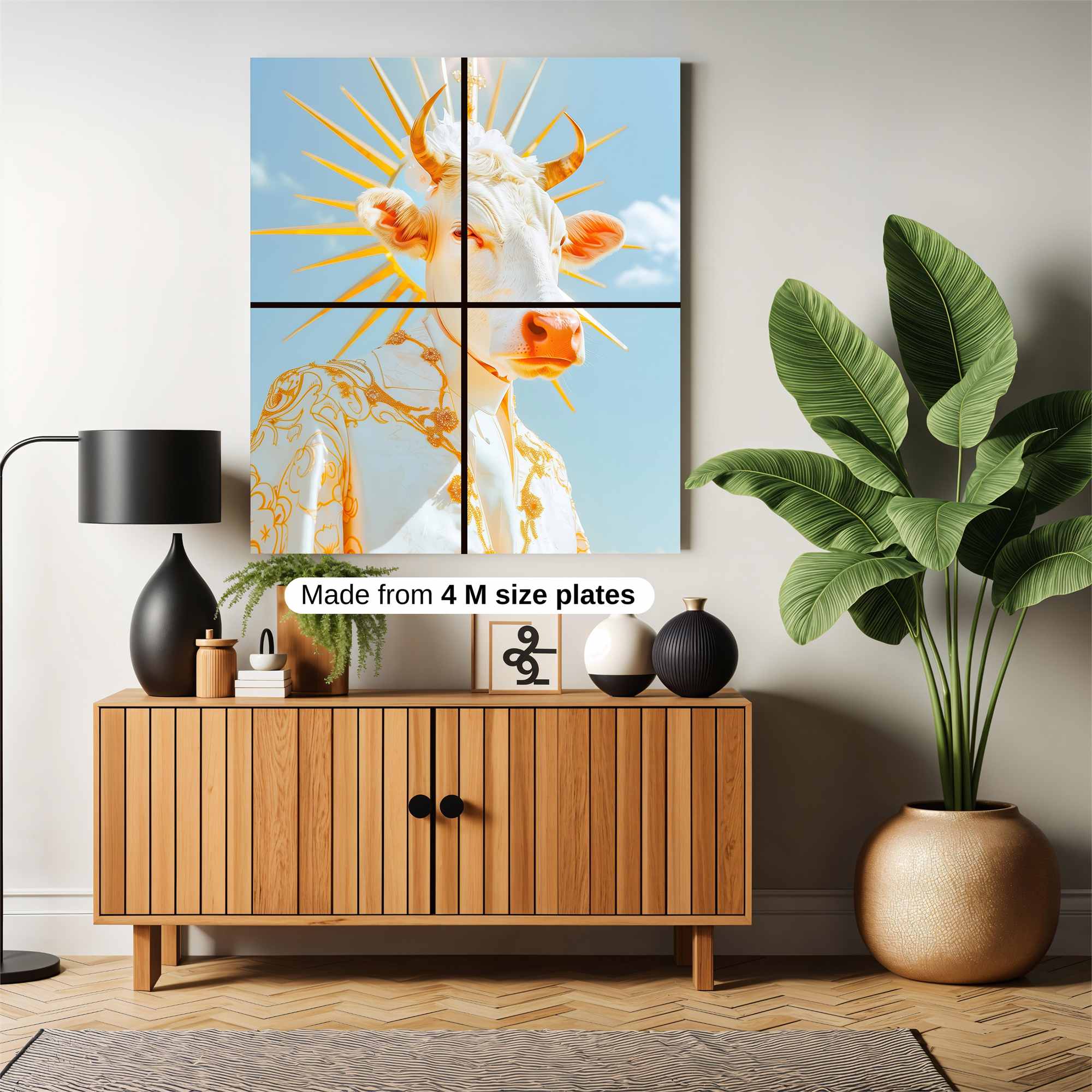 Divine Bovine Safe Wall Magnetic / M