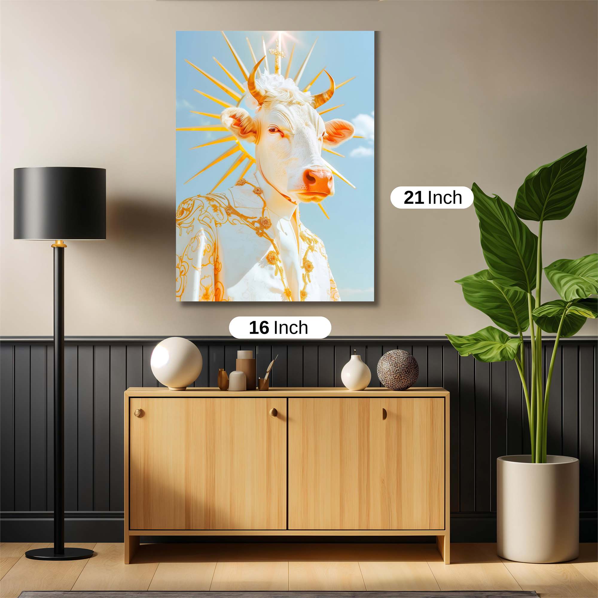 Divine Bovine Safe Wall Magnetic / M