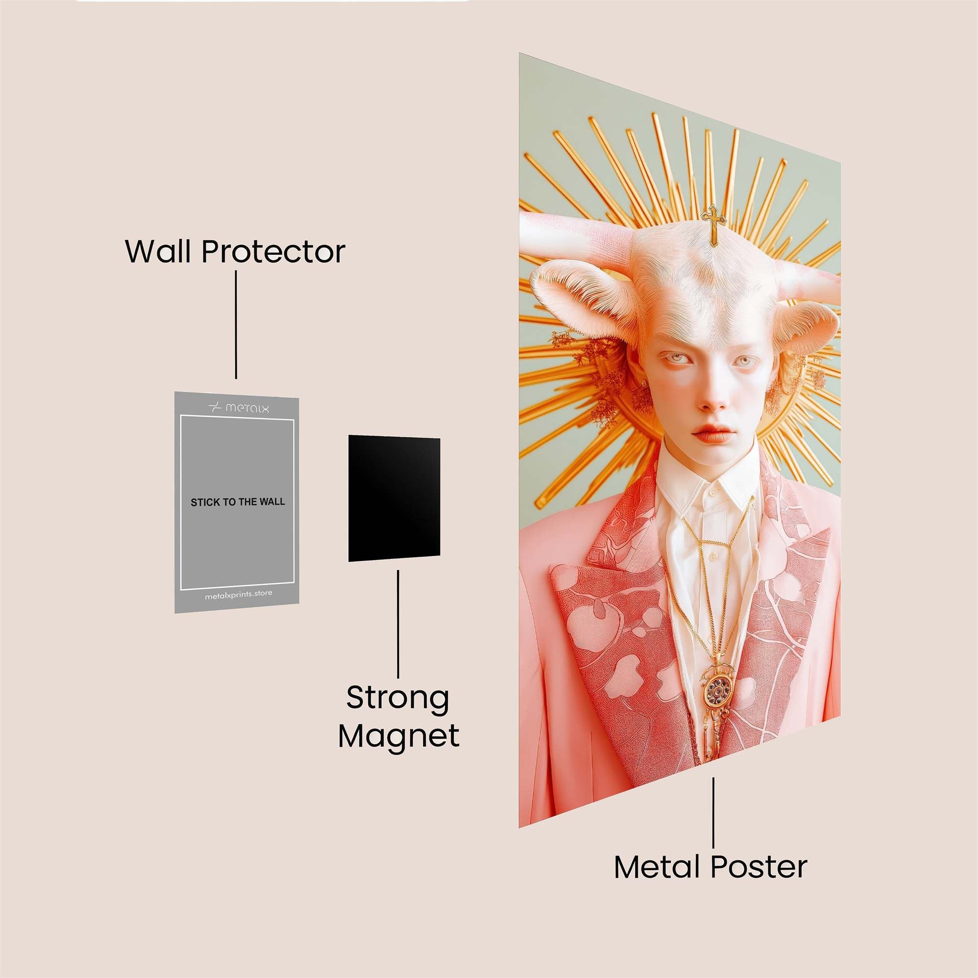 Divine Elegance Safe Wall Magnetic / M