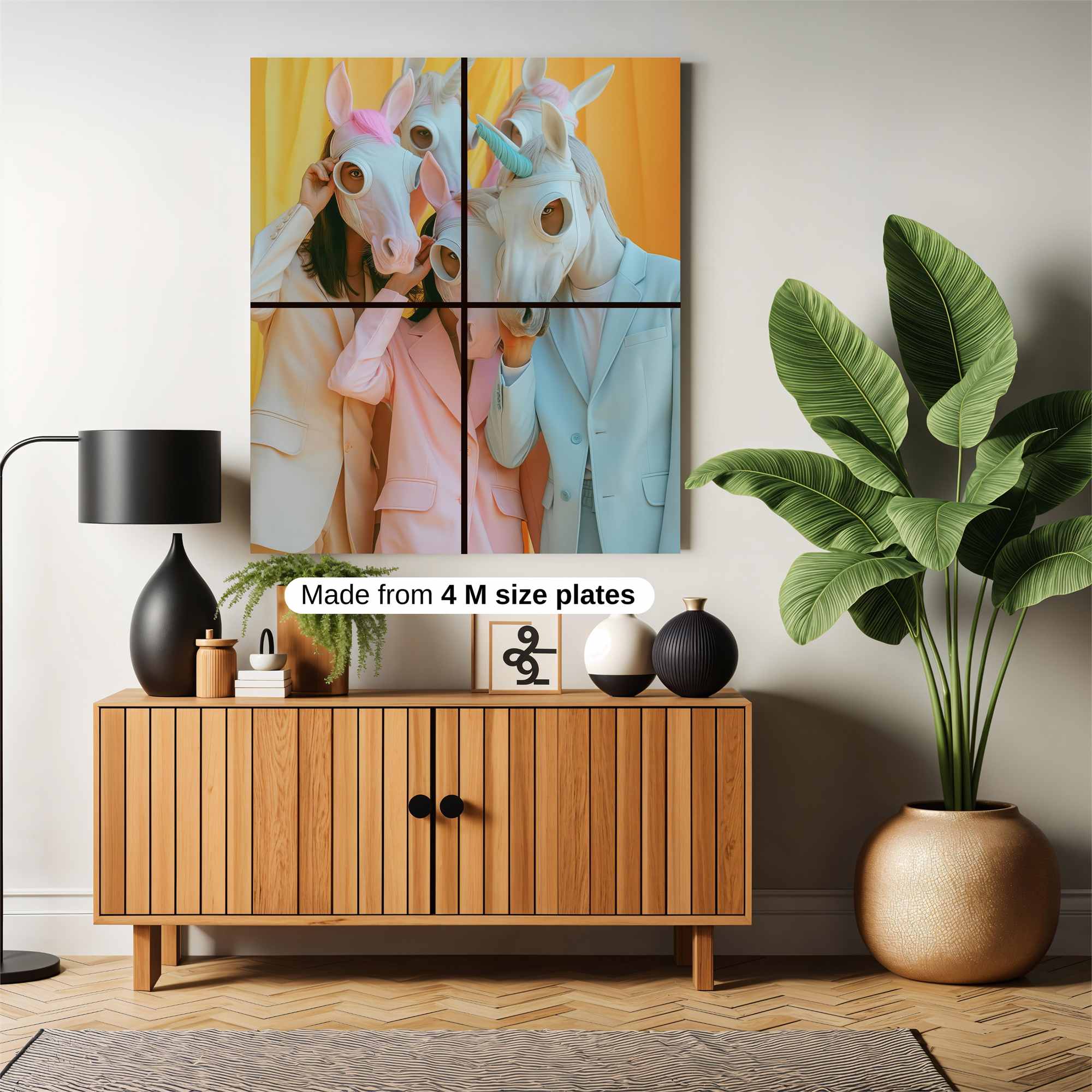 Unicorn Whimsy Safe Wall Magnetic / M