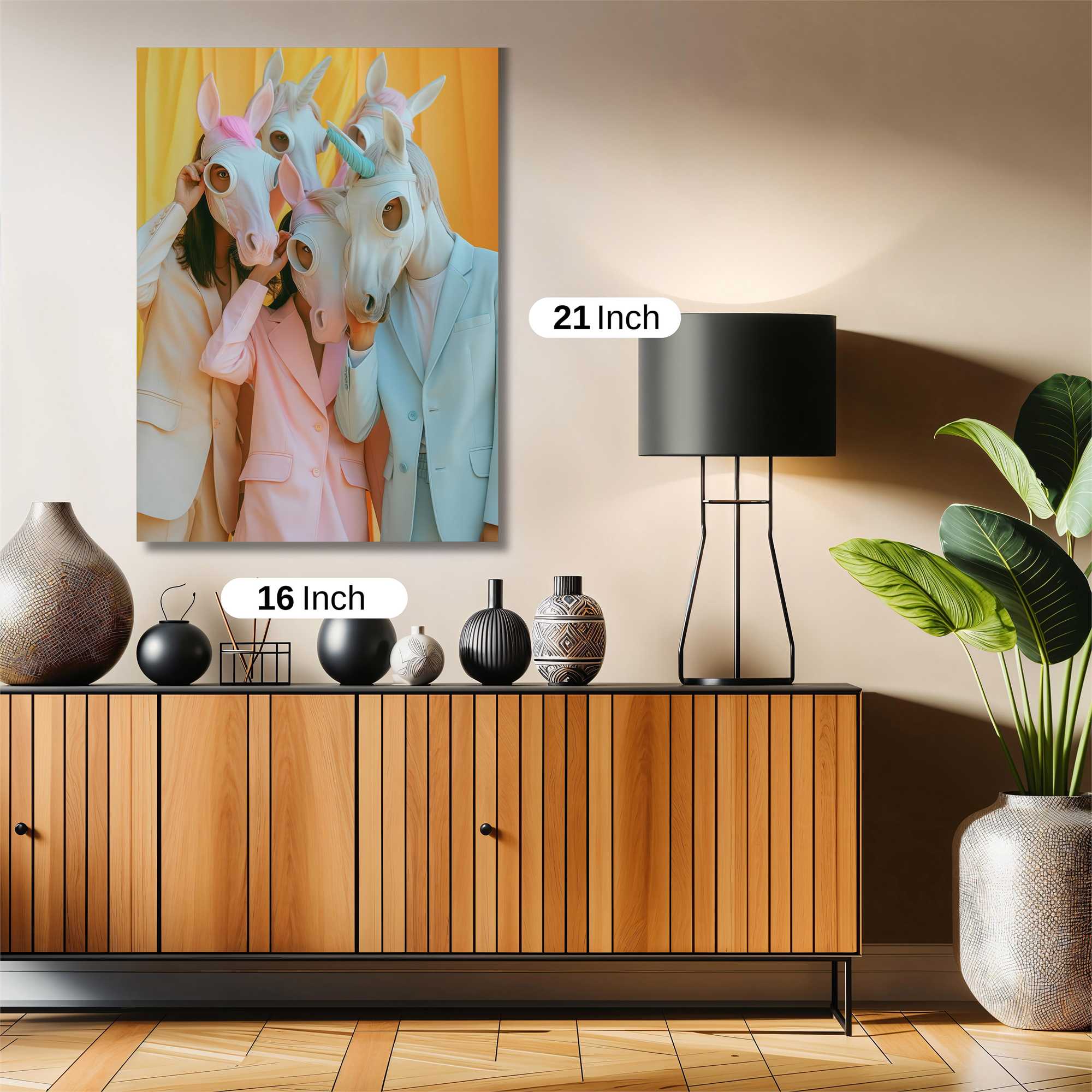 Unicorn Whimsy Safe Wall Magnetic / M