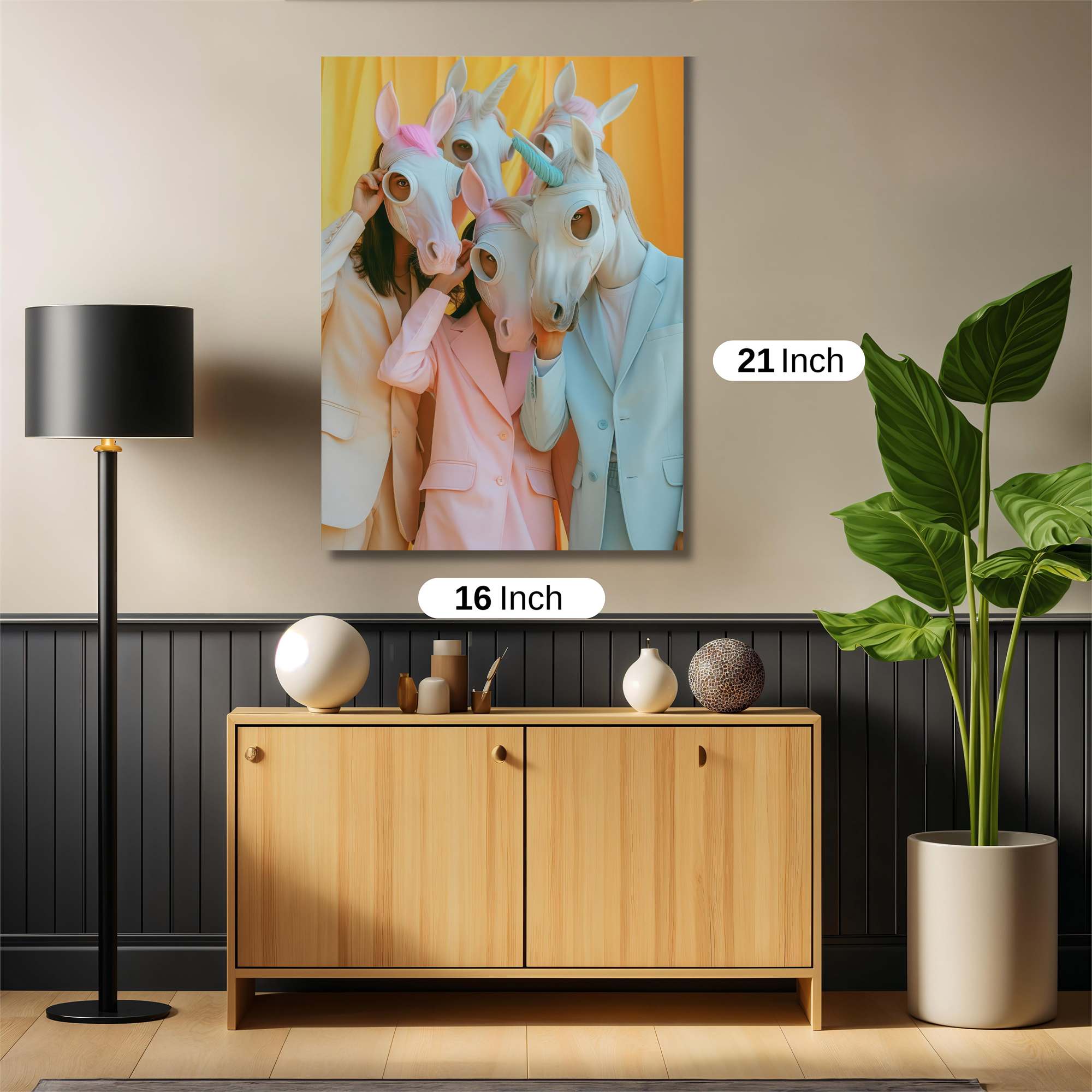 Unicorn Whimsy Safe Wall Magnetic / M