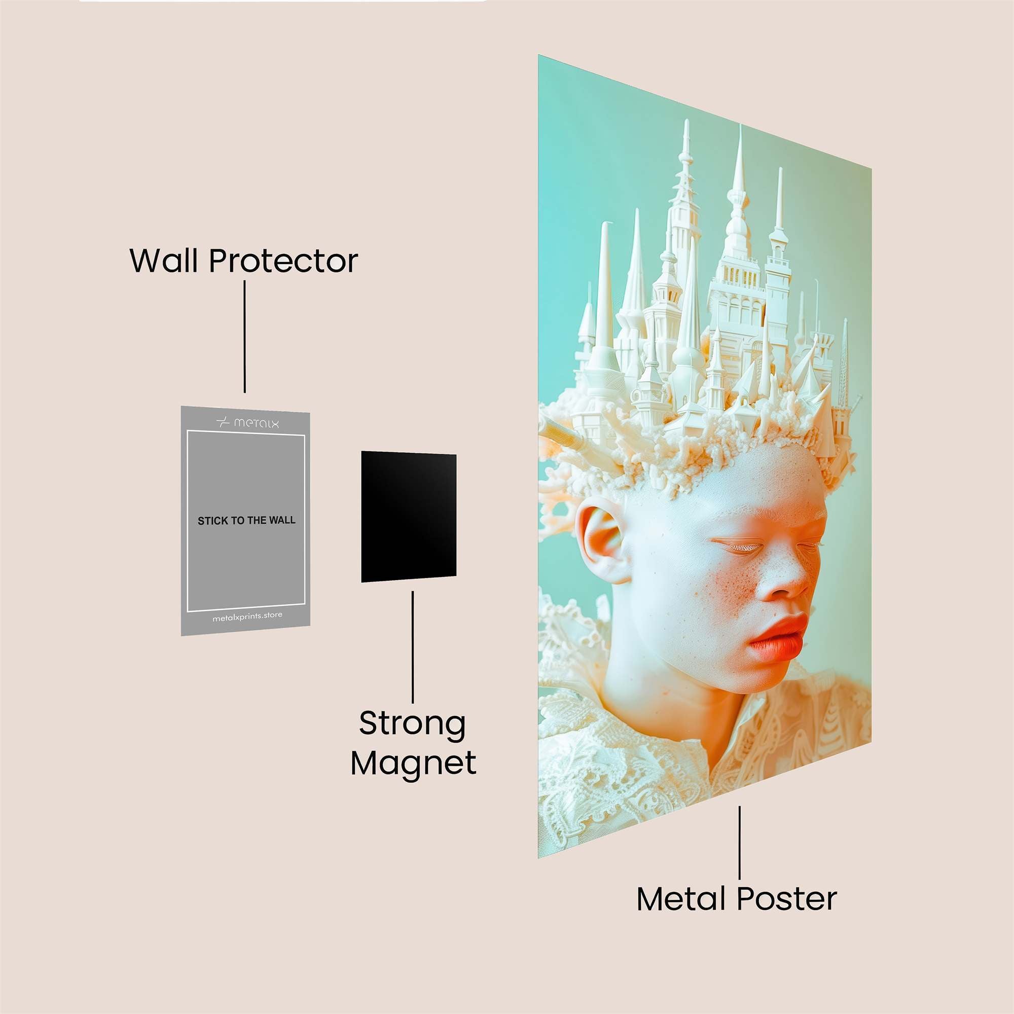 Castle Dream Safe Wall Magnetic / M