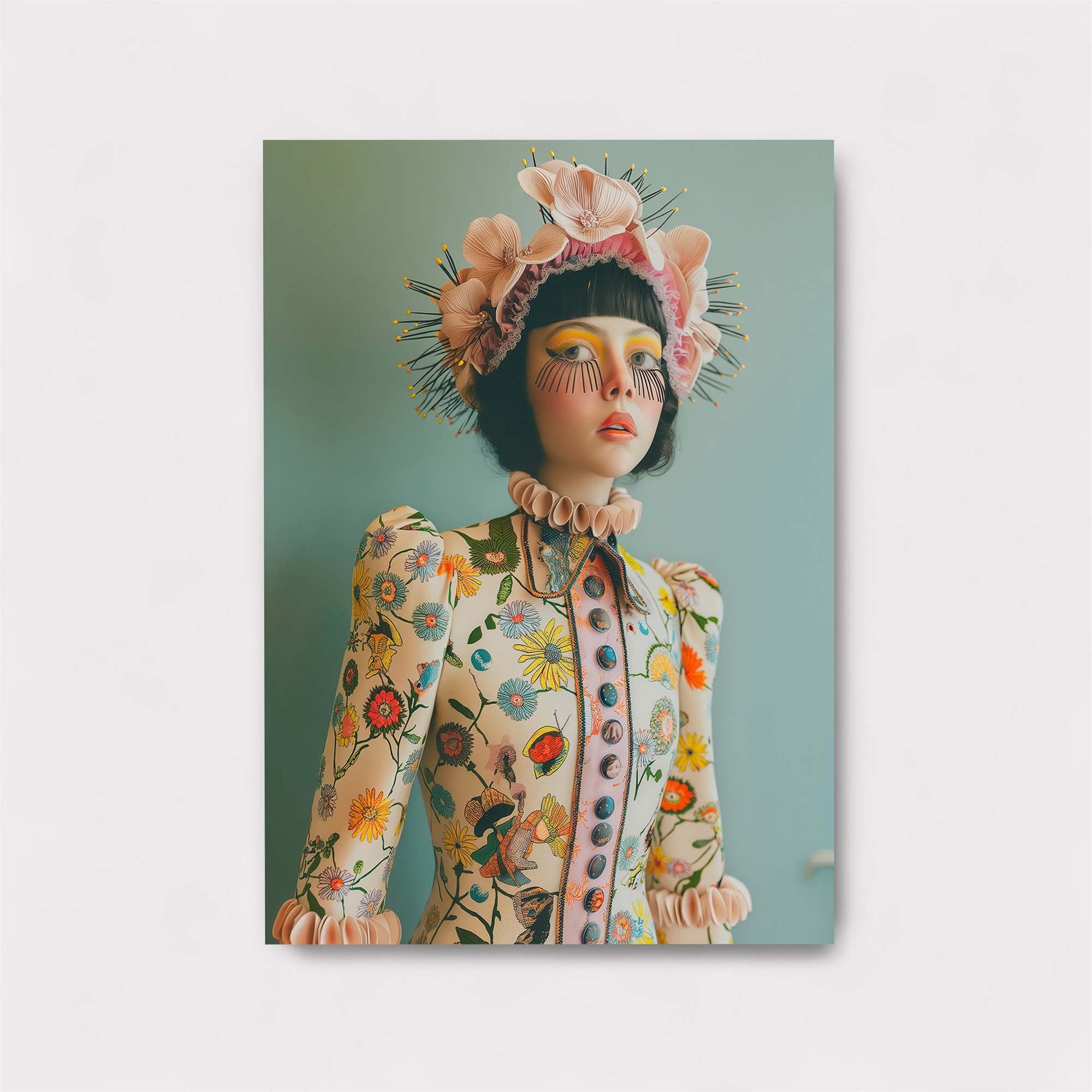 Floral Fantasy Safe Wall Magnetic / M