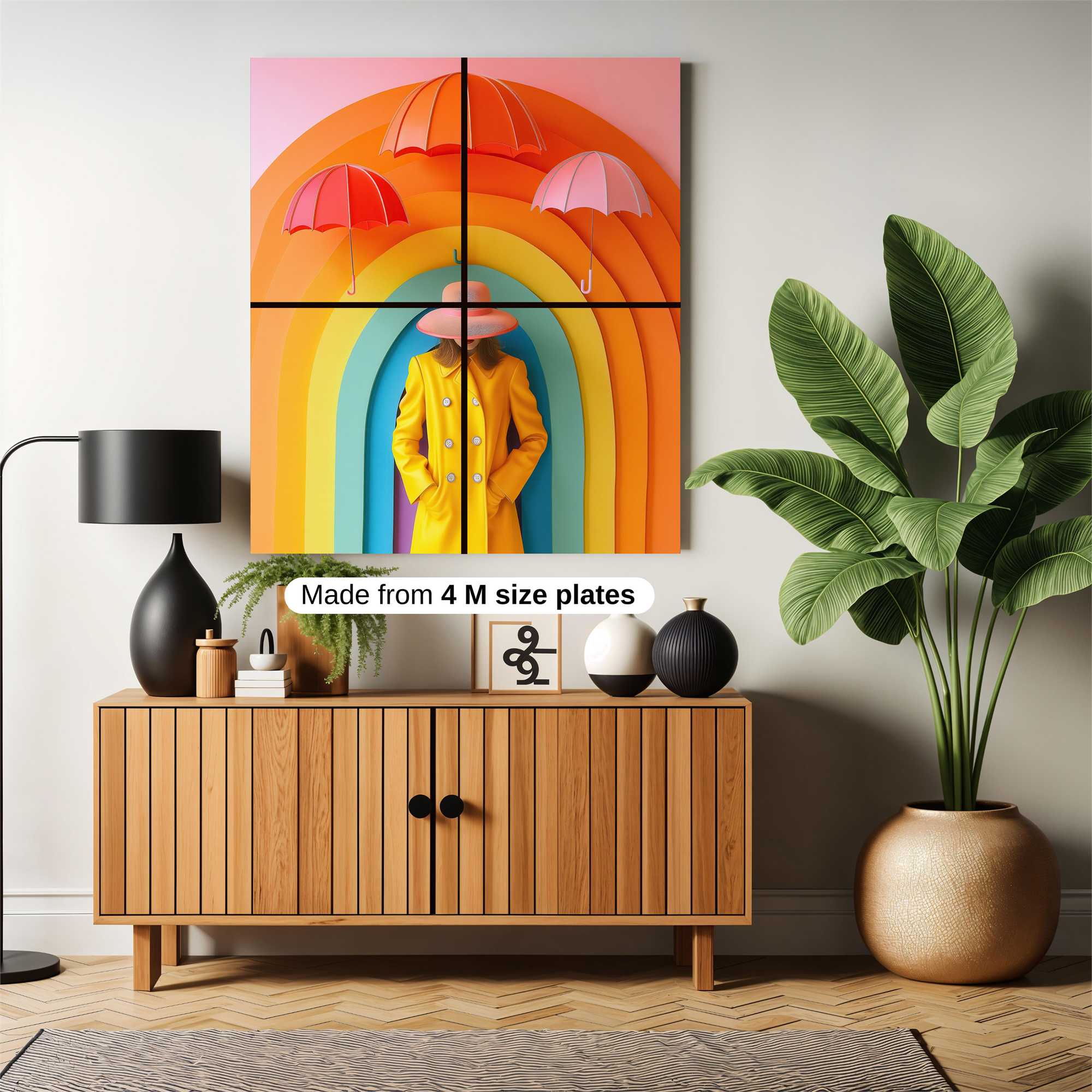 Rainbow Radiance Safe Wall Magnetic / M
