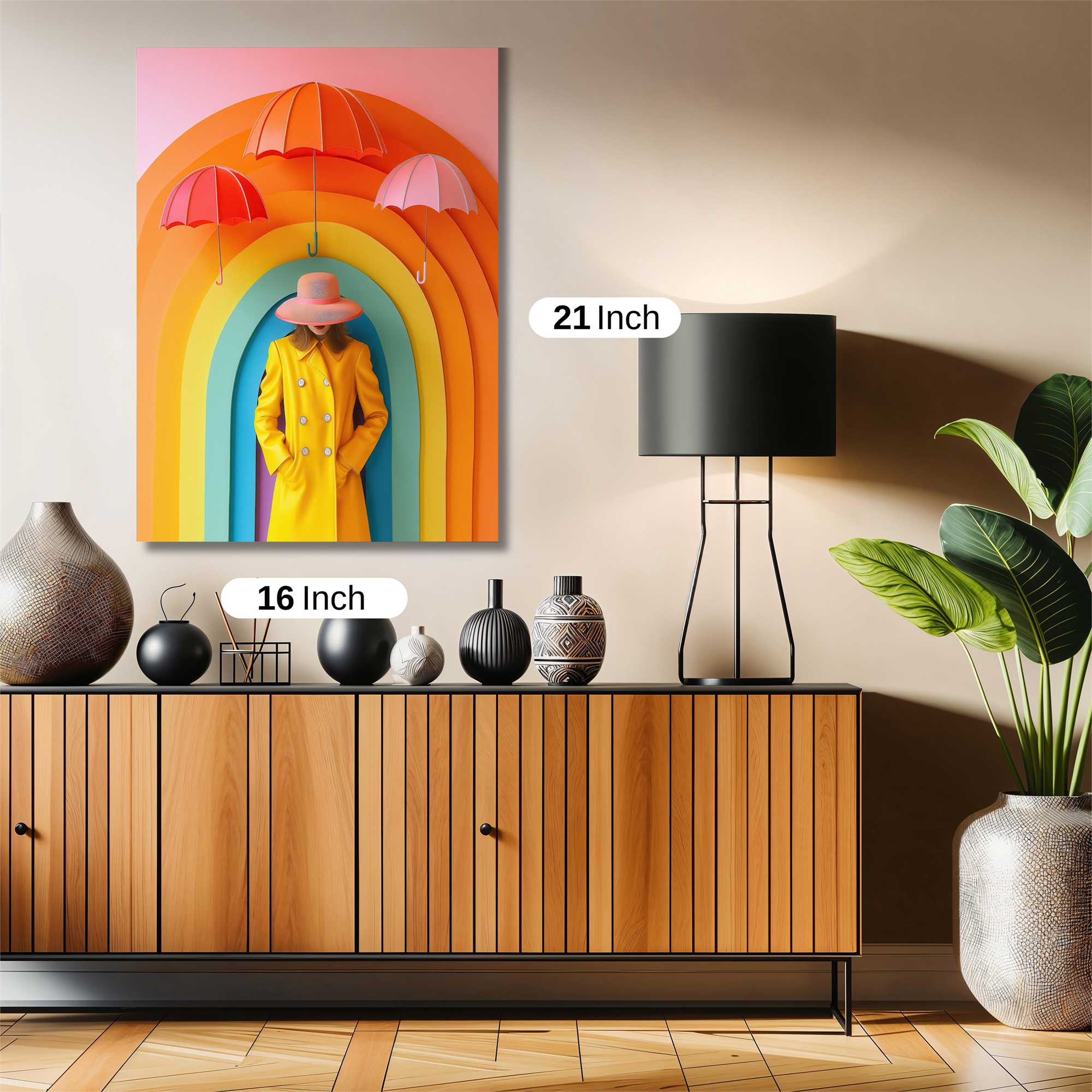 Rainbow Radiance Safe Wall Magnetic / M