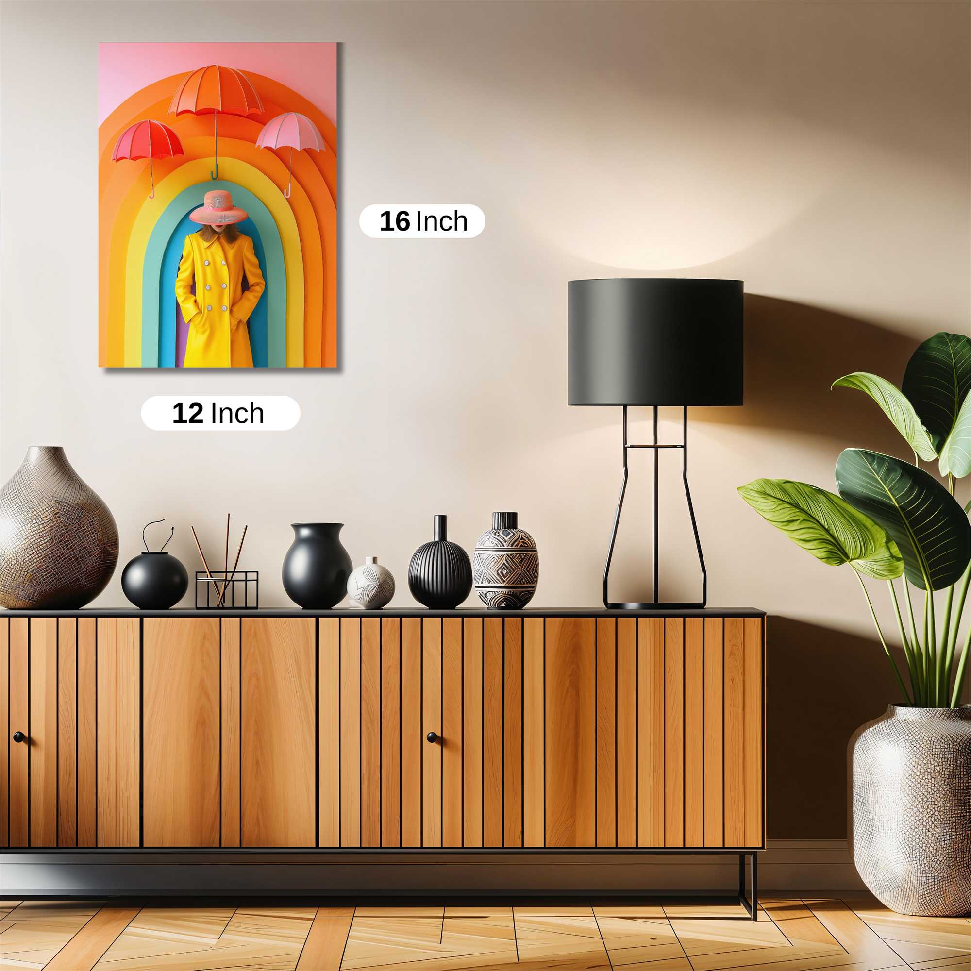 Rainbow Radiance Safe Wall Magnetic / M