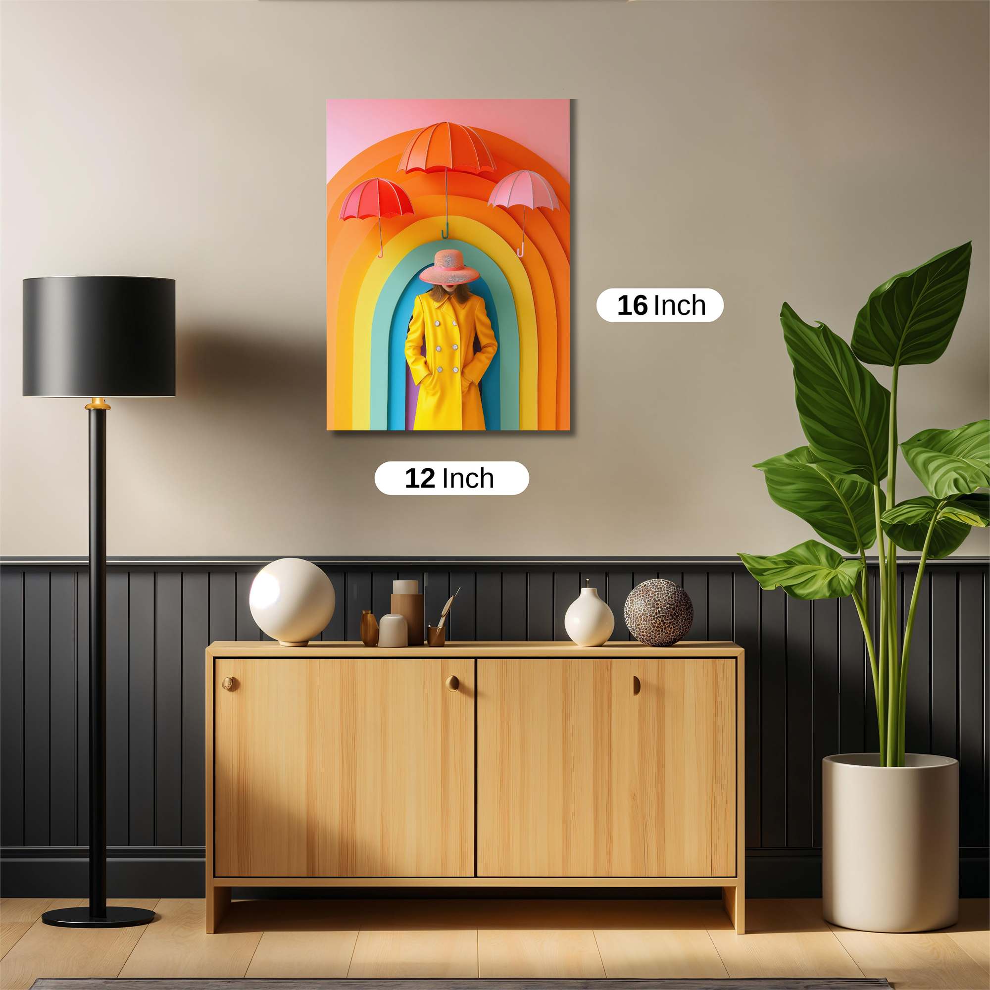 Rainbow Radiance Safe Wall Magnetic / M