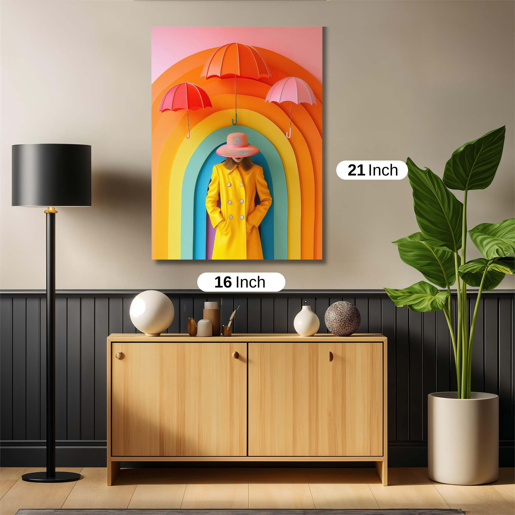 Rainbow Radiance Safe Wall Magnetic / M