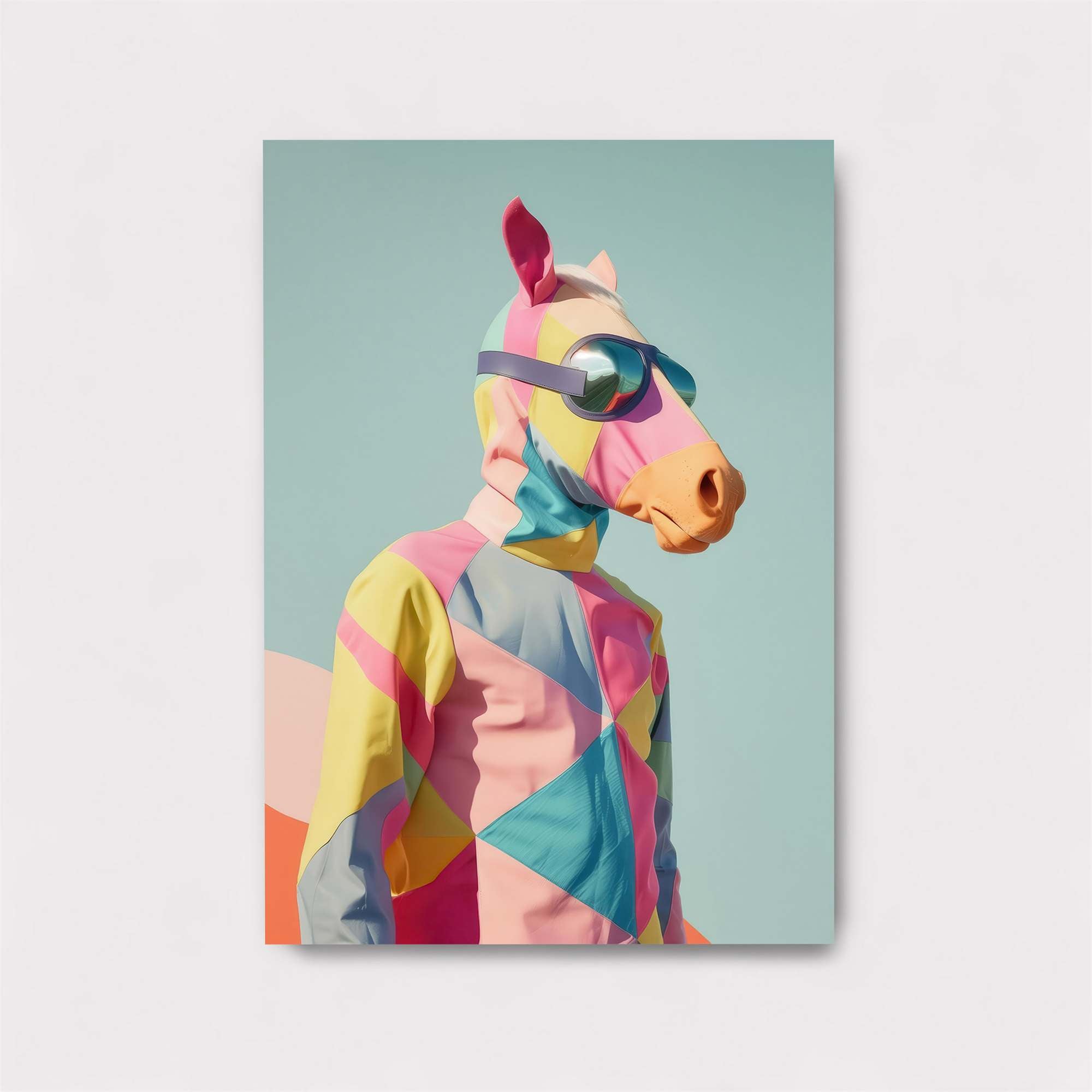 Horse Whimsy Safe Wall Magnetic / M