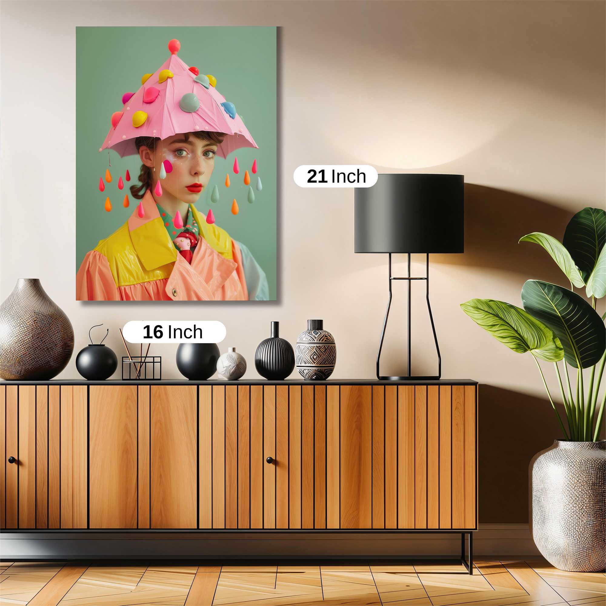 Umbrella Whimsy Safe Wall Magnetic / M