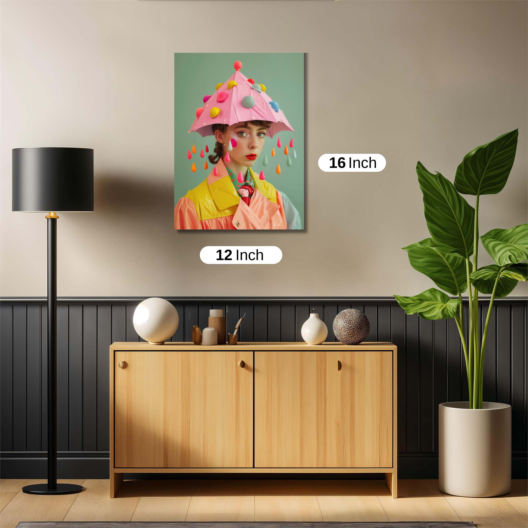 Umbrella Whimsy Safe Wall Magnetic / M