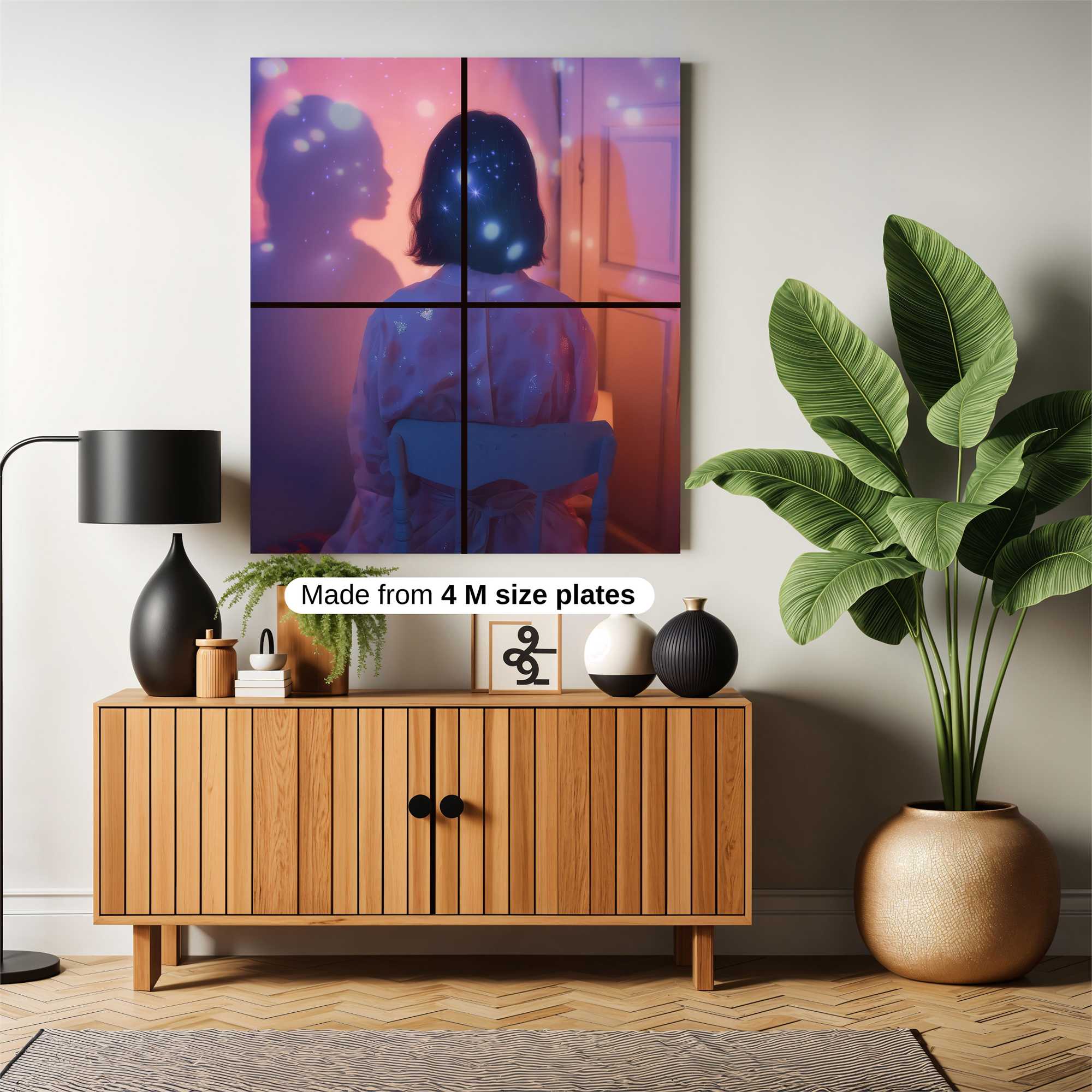 Starry Reflection Safe Wall Magnetic / M